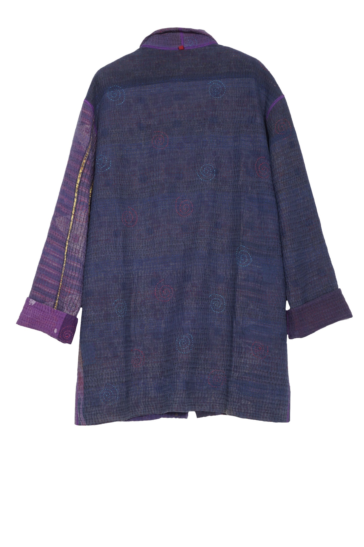 OMBRE PATCHED KANTHA MEN'S JKT - op4041-prp -