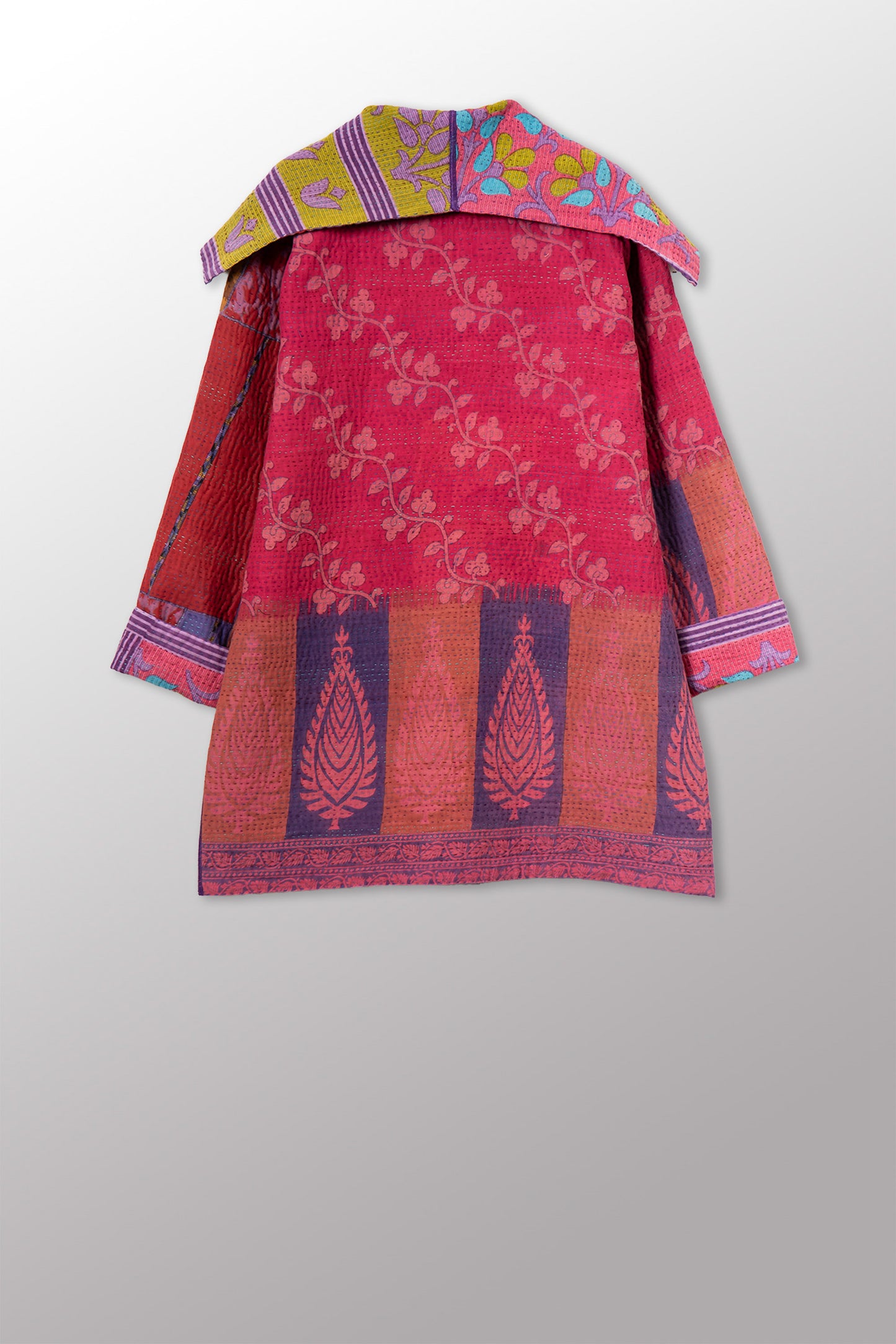 COTTON OVERDYE KANTHA POCKET JKT - ov4002-cpik001a -