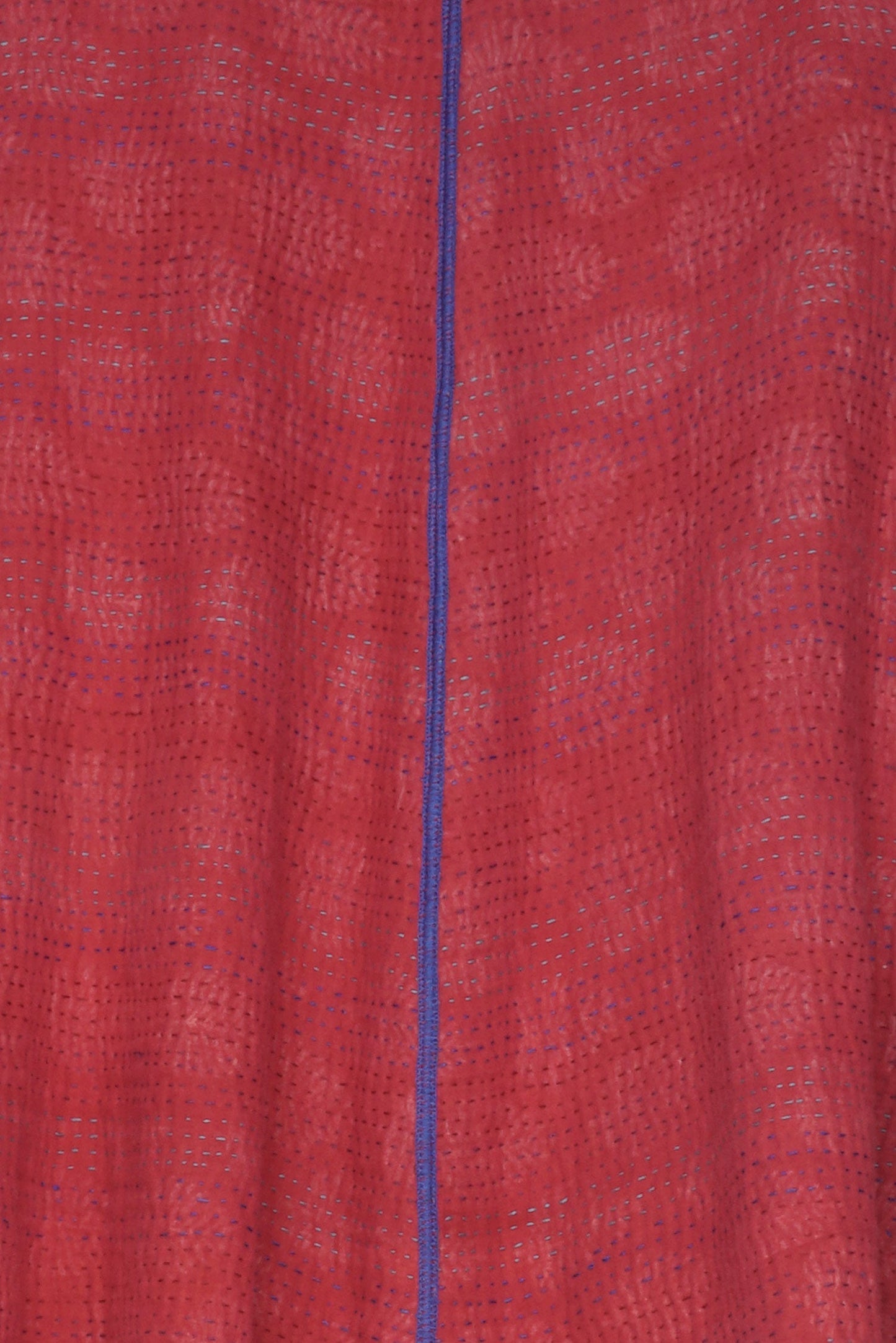 HOLIDAY FLOWER KANTHA BELL SHAPE JKT - hf4048-red -