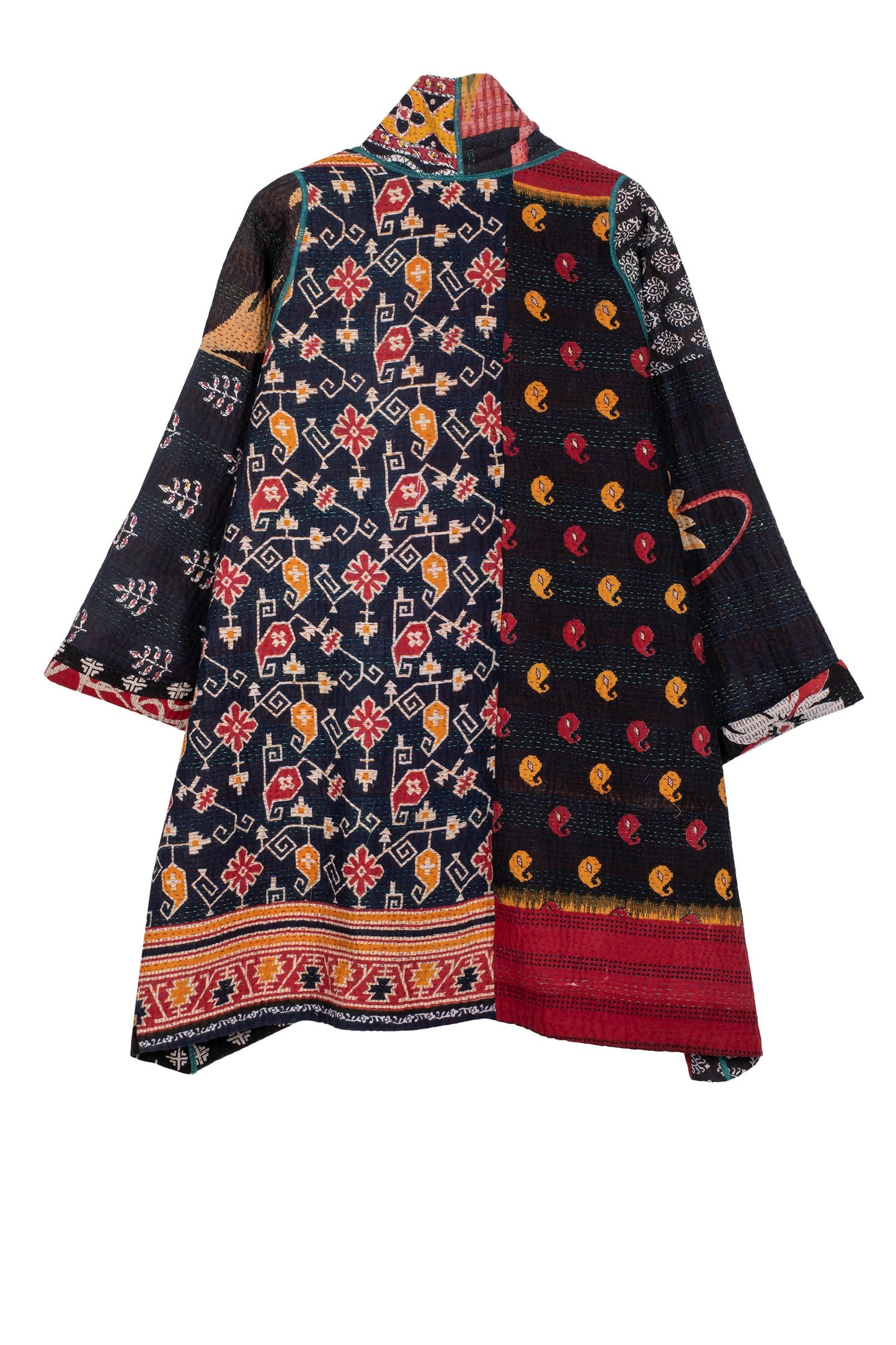 PUZZLE KANTHA A-LINE JKT - pz4003-red -