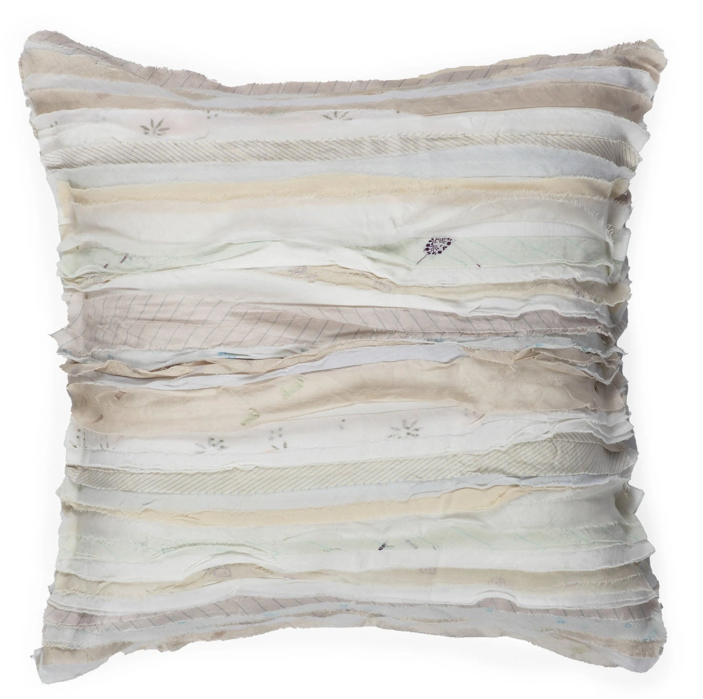 Wavy Stripe White cushion