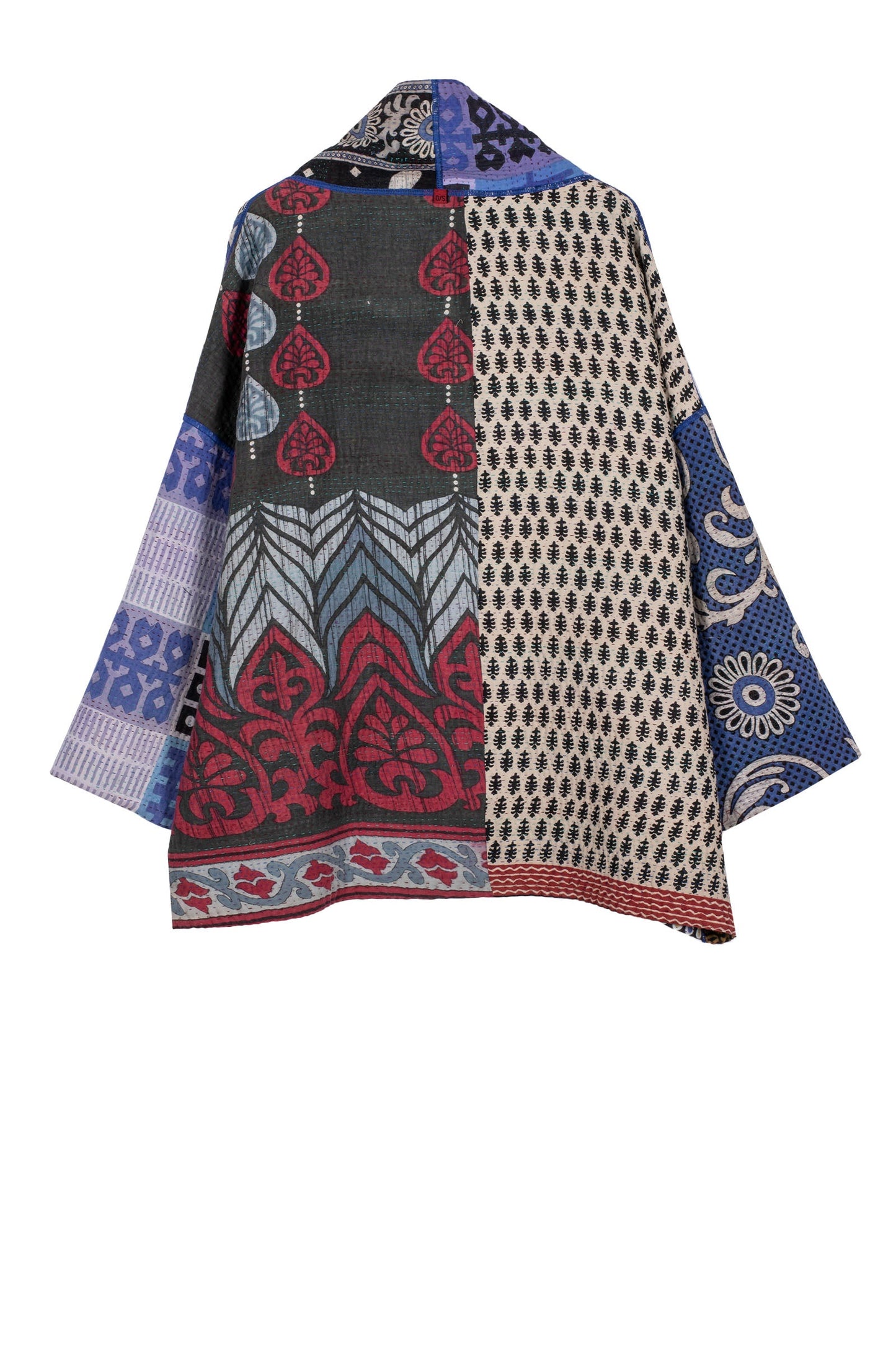 PUZZLE KANTHA BIG POCKET JKT - pz4057-blu -