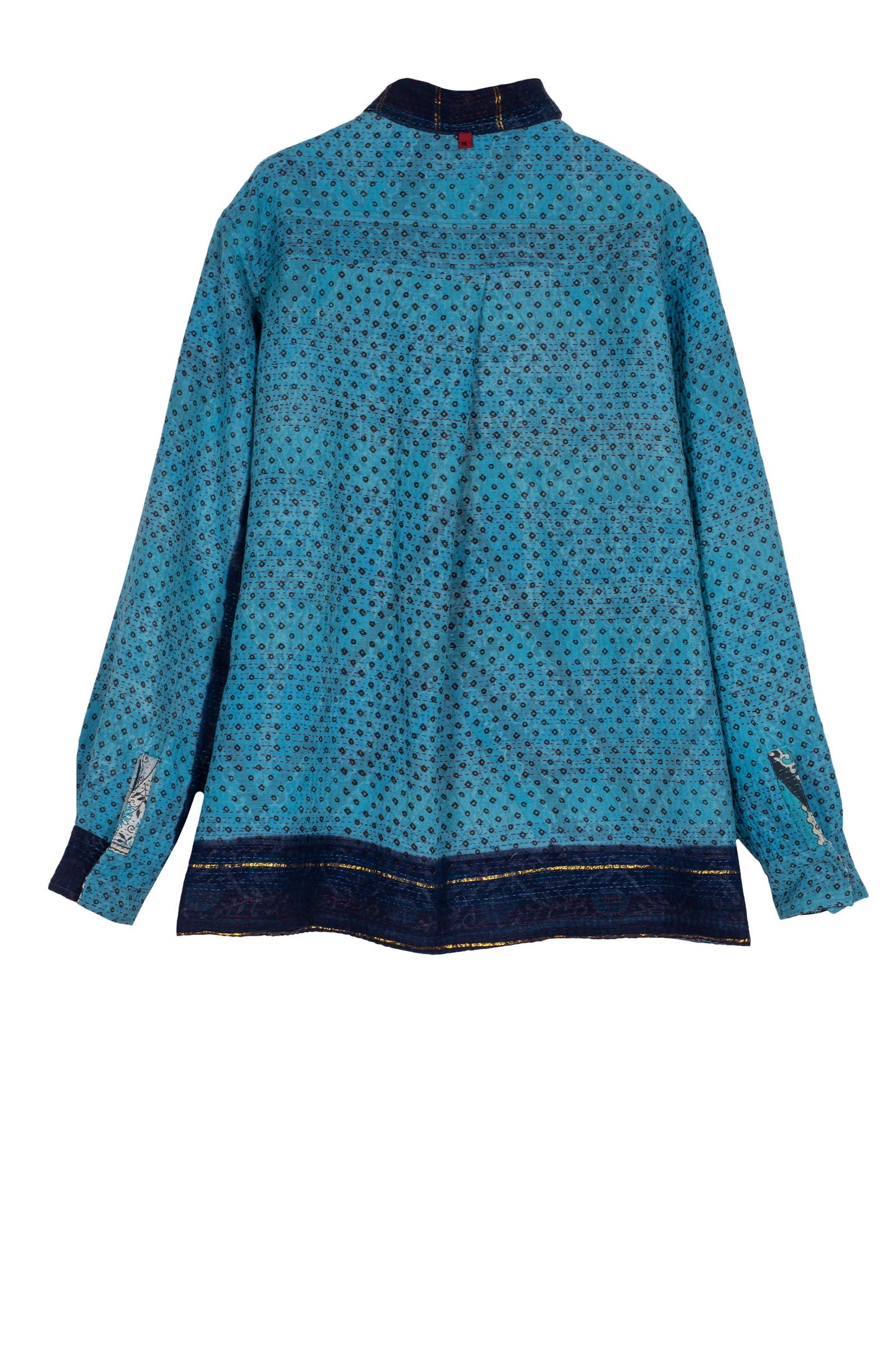 VINTAGE COTTON KANTHA UNI SHIRT - cv2557-0001m -