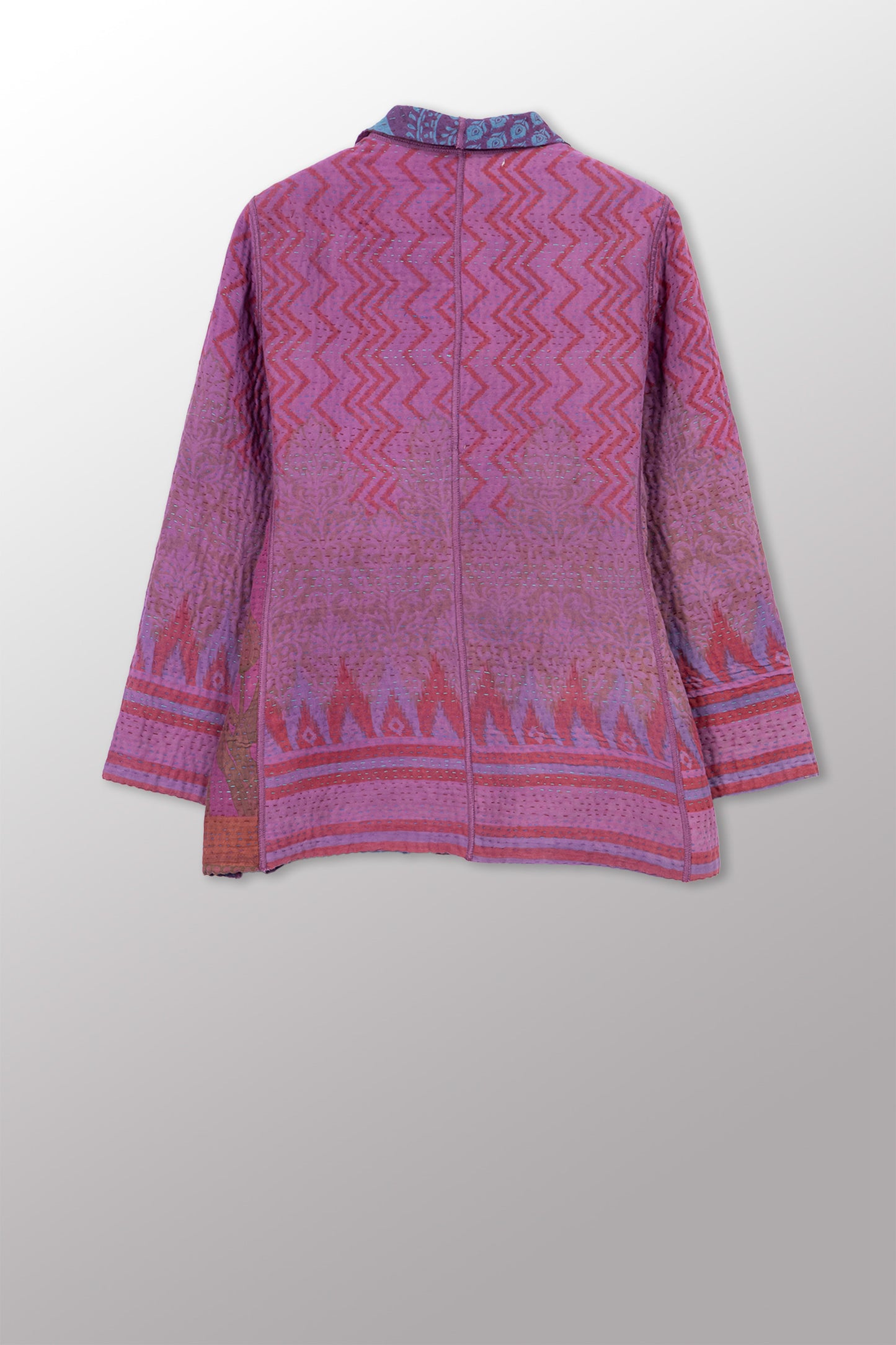 COTTON OVERDYE KANTHA SHORT JKT - ov4007-cfus038m -