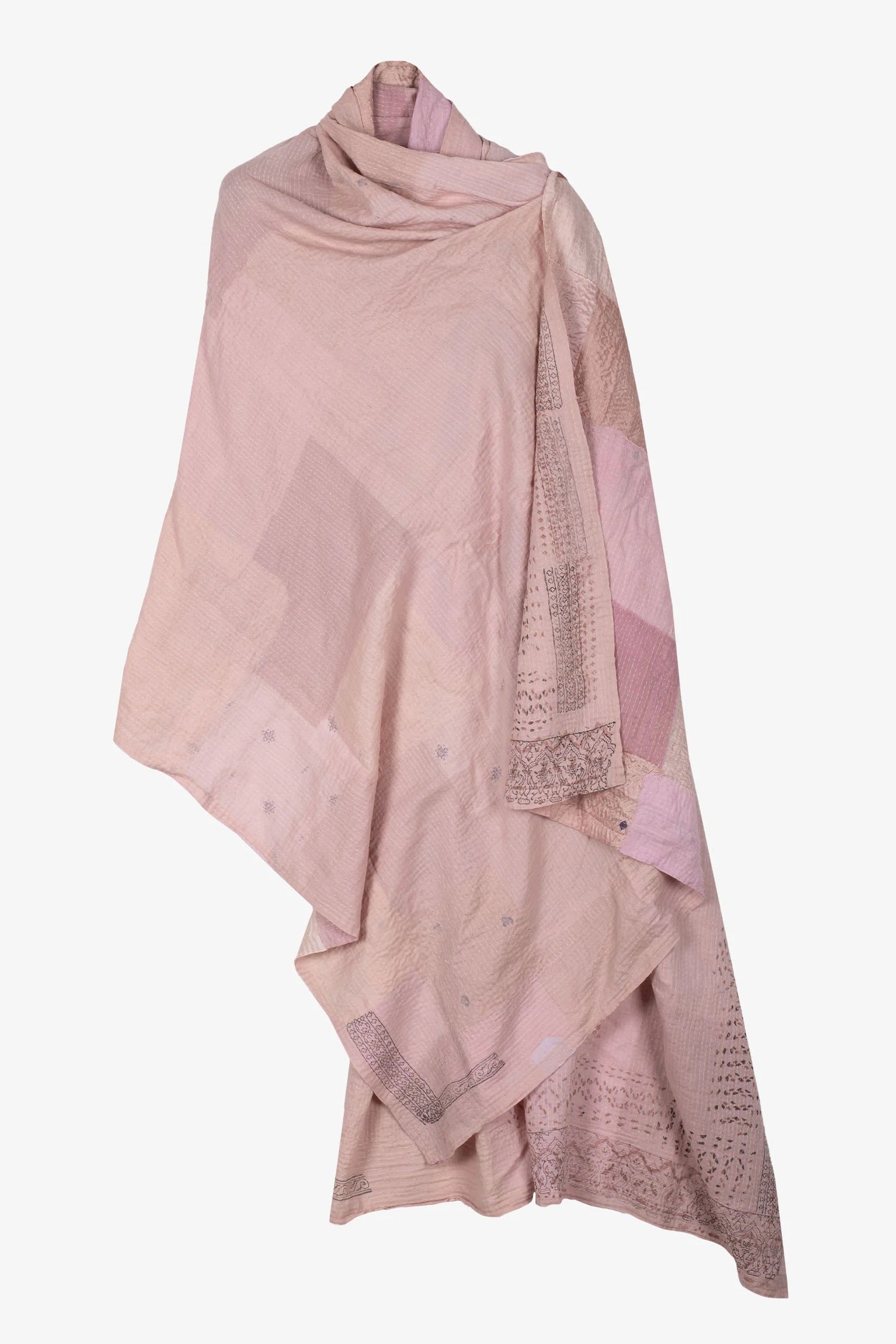 POWDER PATCH KANTHA SHAWL LARGE - pd2803-pik -