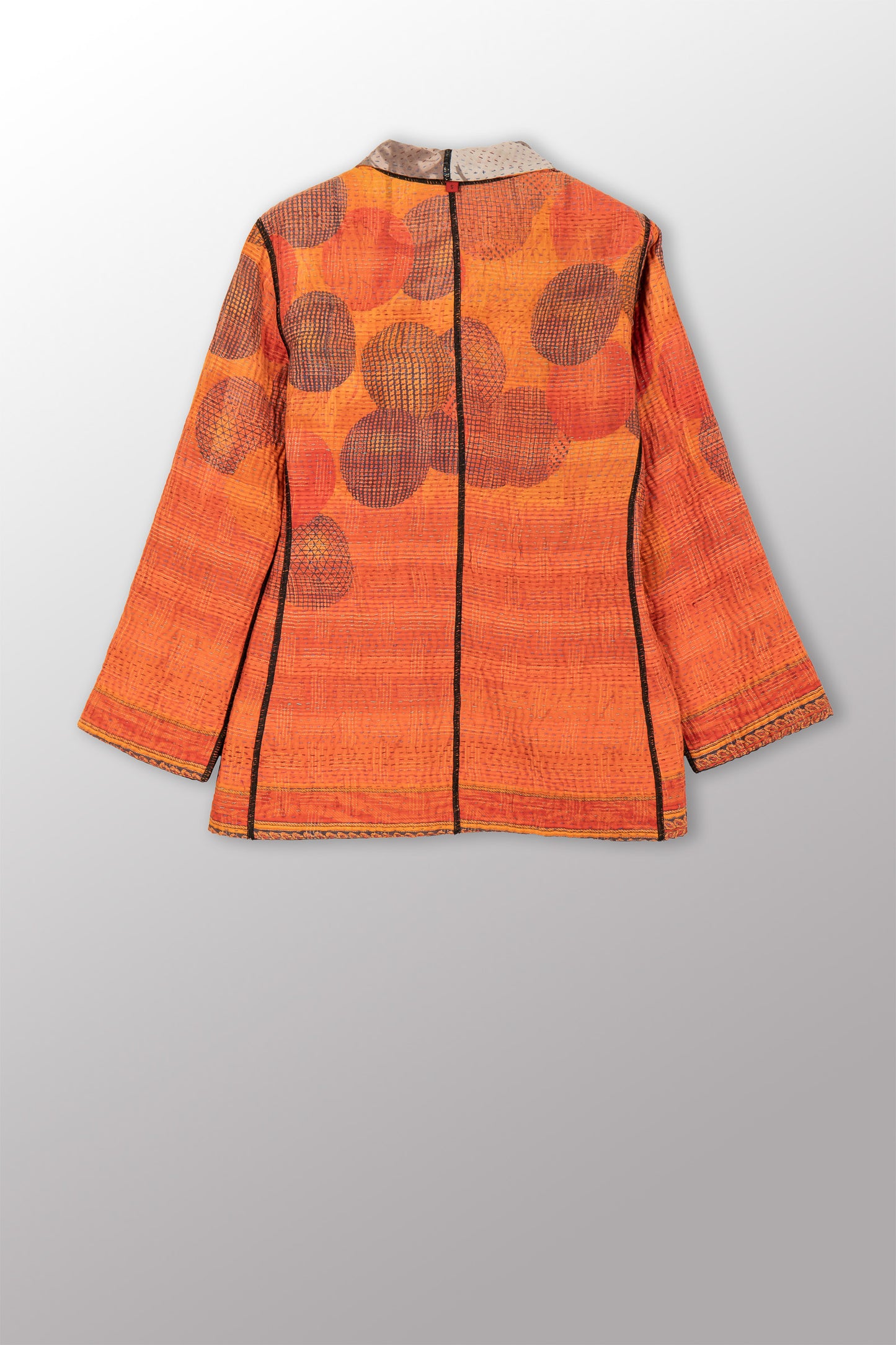 VINTAGE COTTON KANTHA SHORT JKT - cv4007-0338s -