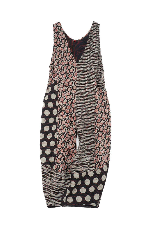 ROSEBUDS BBK KANTHA V-NECK JUMPER - rk2622-blk -