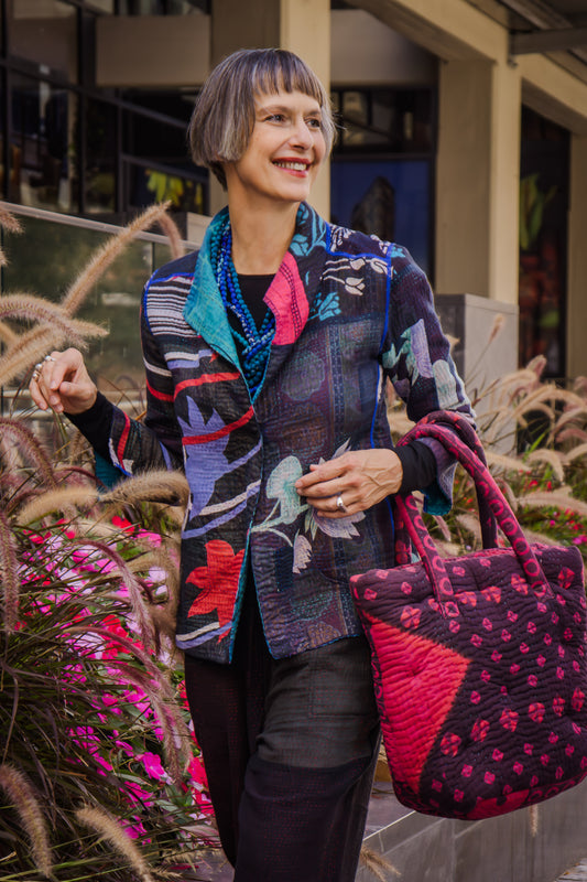 PUZZLE KANTHA SHORT JKT - pz4007-blu -