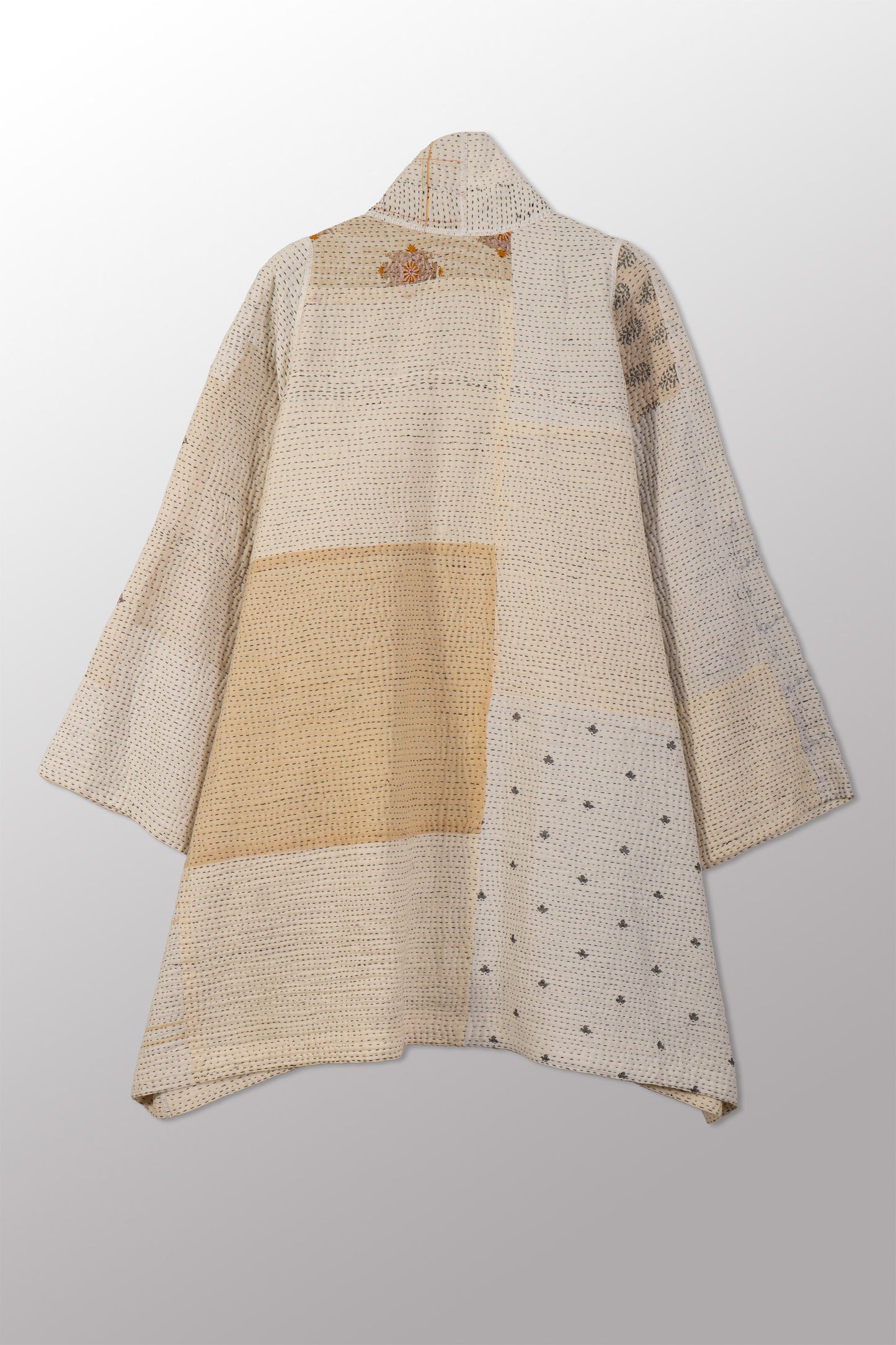 MUJI PATCH KANTHA A-LINE JKT - mp4003-ivy -