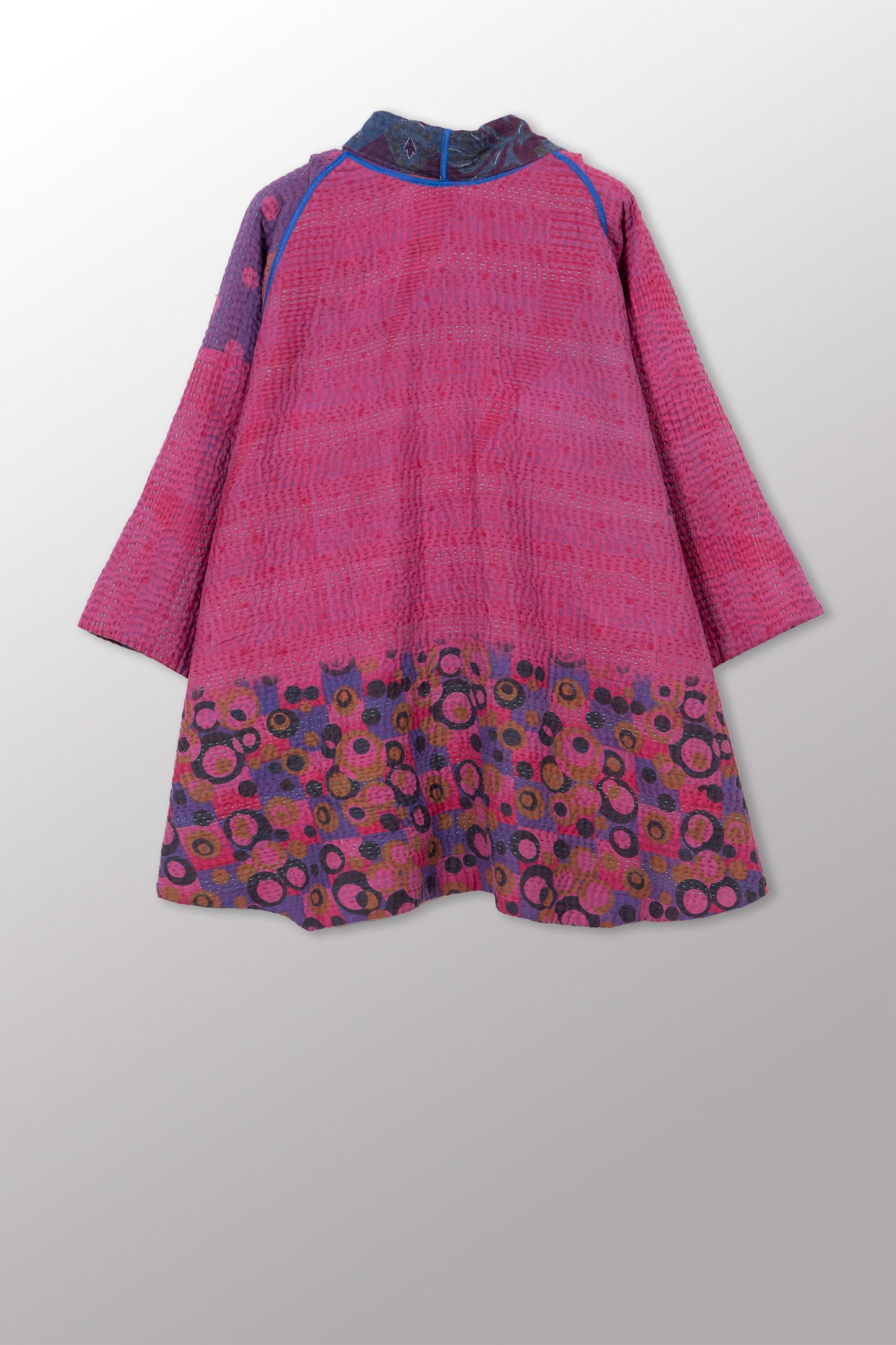 COTTON OVERDYE KANTHA KIMONO JKT - ov4004-cprp008a -