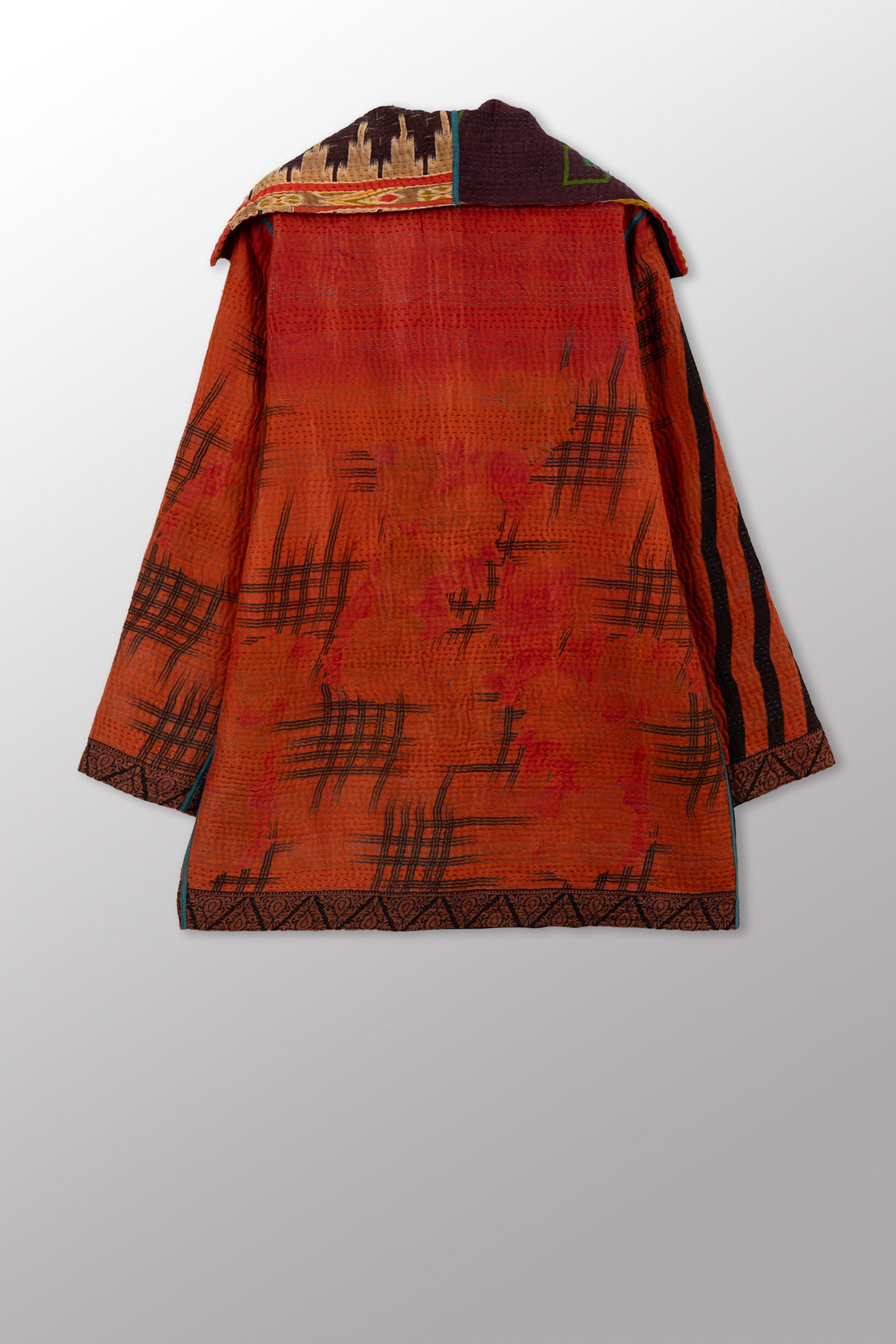 COTTON OVERDYE KANTHA POCKET JKT - ov4002-corg015a -