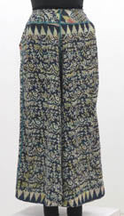 VINTAGE COTTON KANTHA WIDE LEG PANTS - cv2623-9004m -