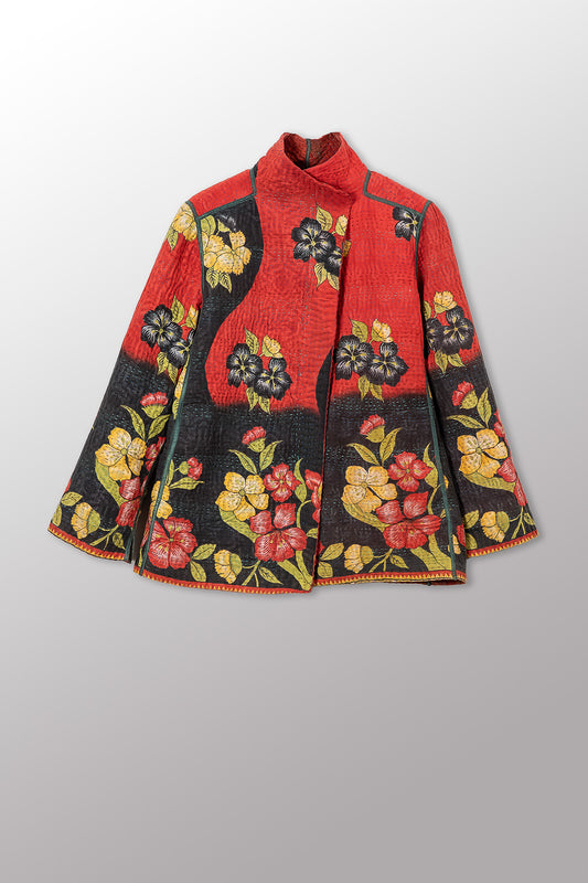 COTTON OVERDYE KANTHA SHORT JKT - ov4007-corg003m -