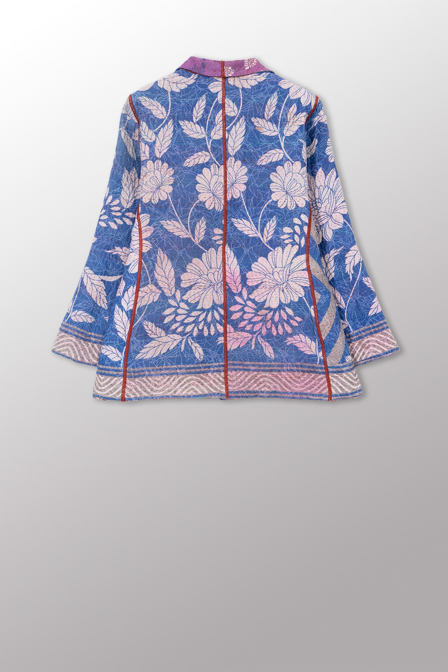 VINTAGE COTTON KANTHA SHORT JKT - cv4007-0352m -