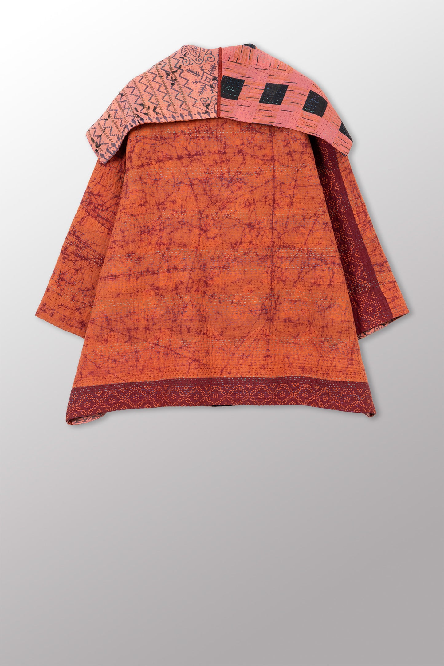 COTTON OVERDYE KANTHA FLARE JKT - ov4010-corg003a -