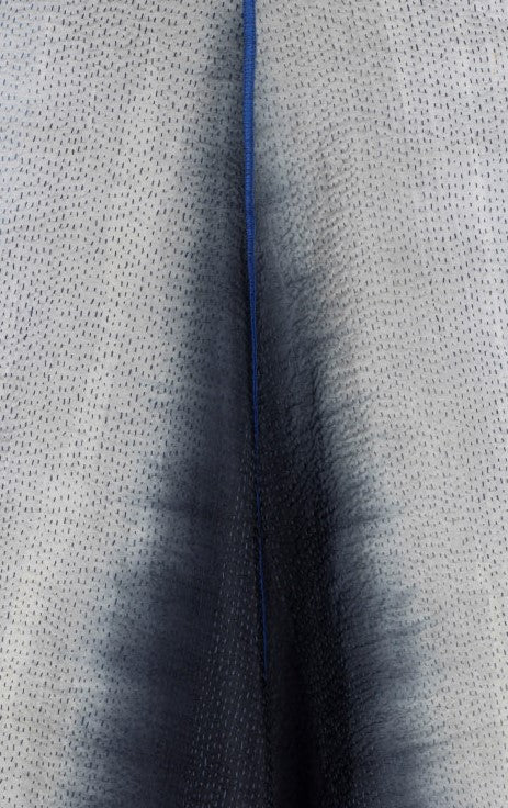 SERPENT PRINT KANTHA BACK PLEATED VEST - sp2221-blk -