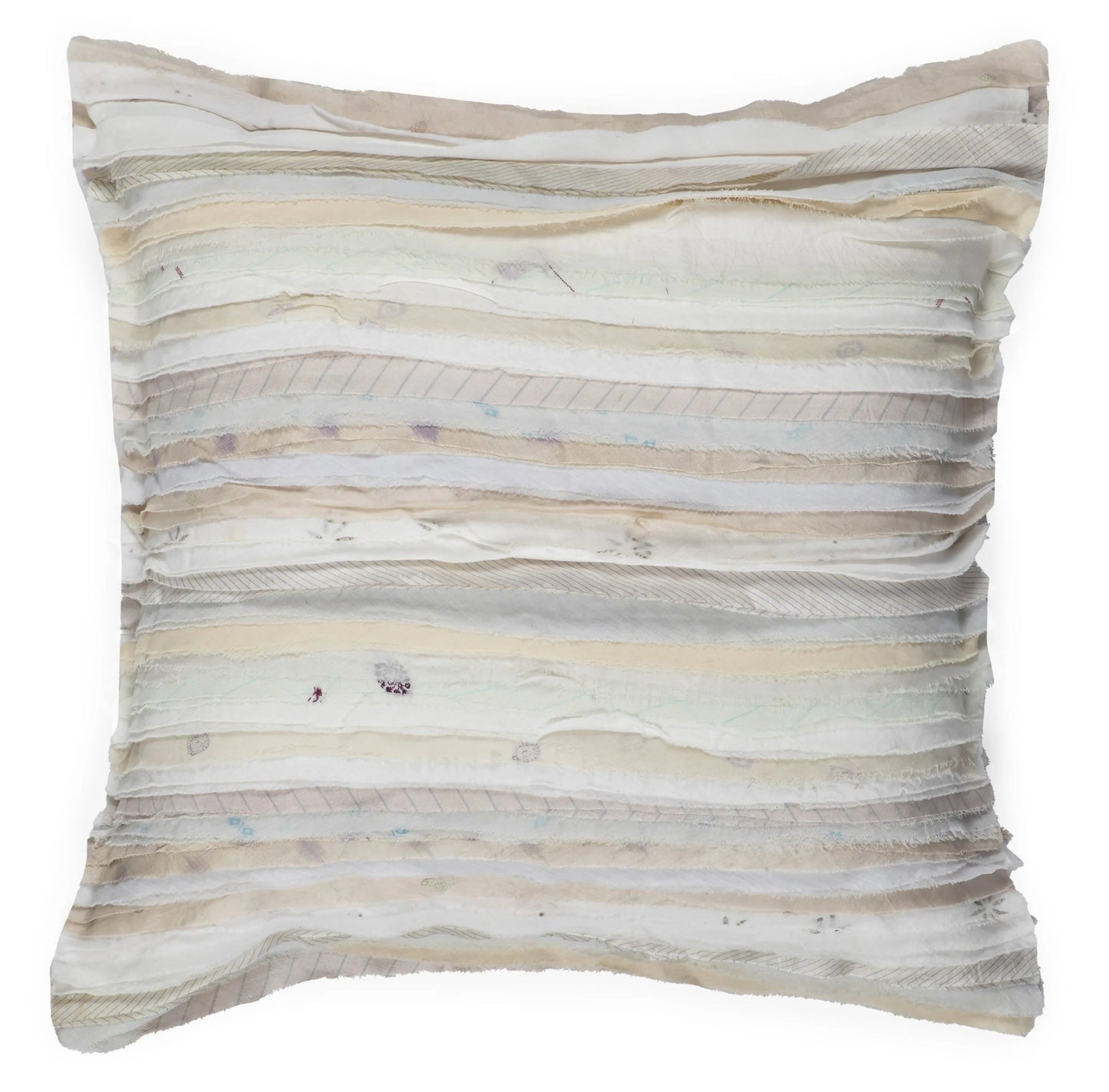 Wavy Stripe White cushion