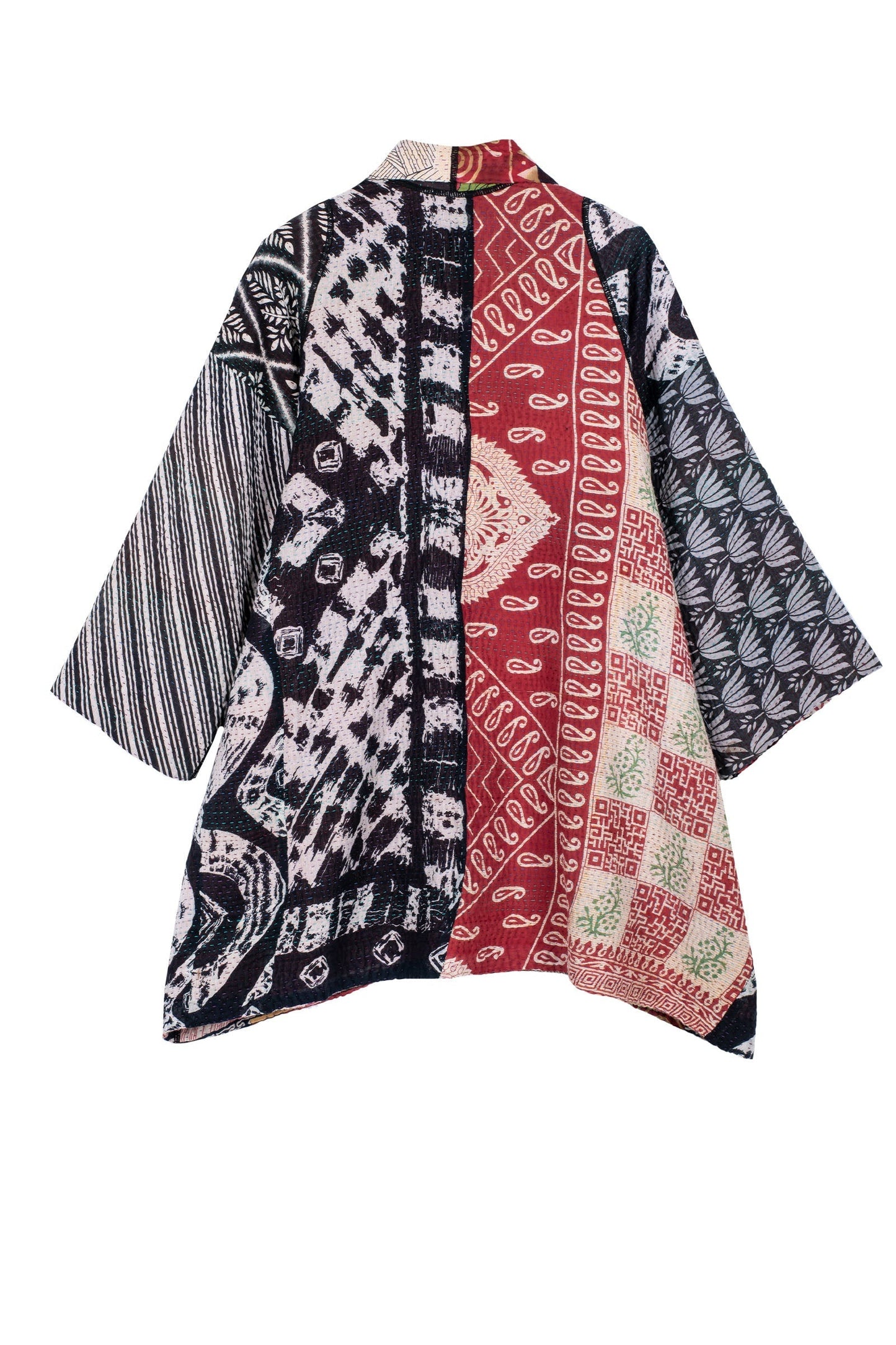 PUZZLE KANTHA A-LINE JKT - pz4003-red -