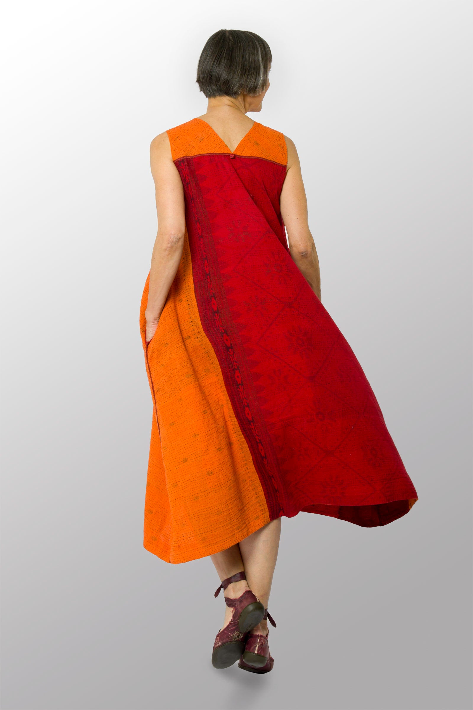 silk tent dress Saloni Dress Izzie M 100% Silk Chiffon Tent Dress $850 Blue Ruffle Long Maxi