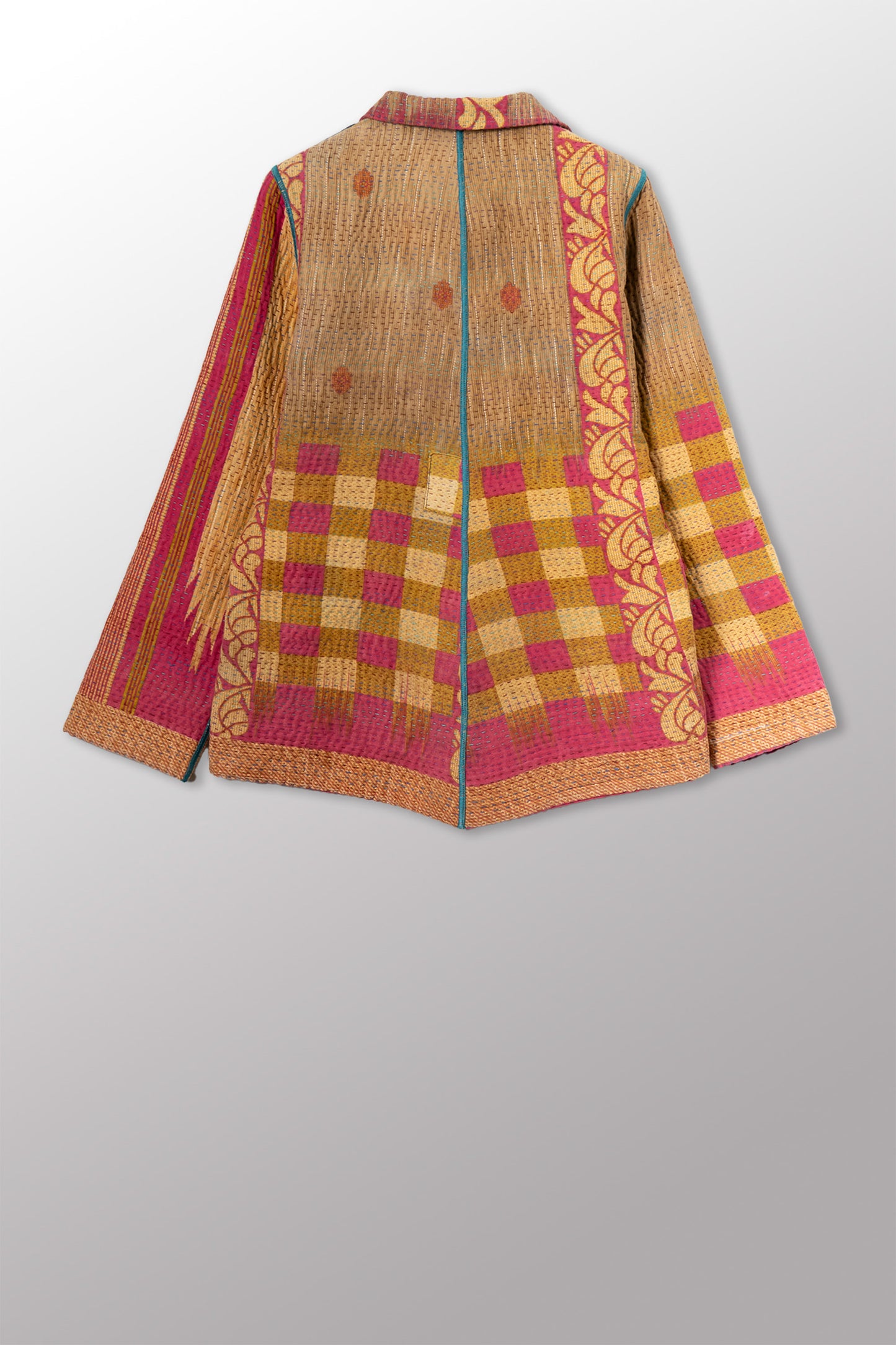 COTTON OVERDYE KANTHA SIMPLE JKT - ov4022-cfus004s -