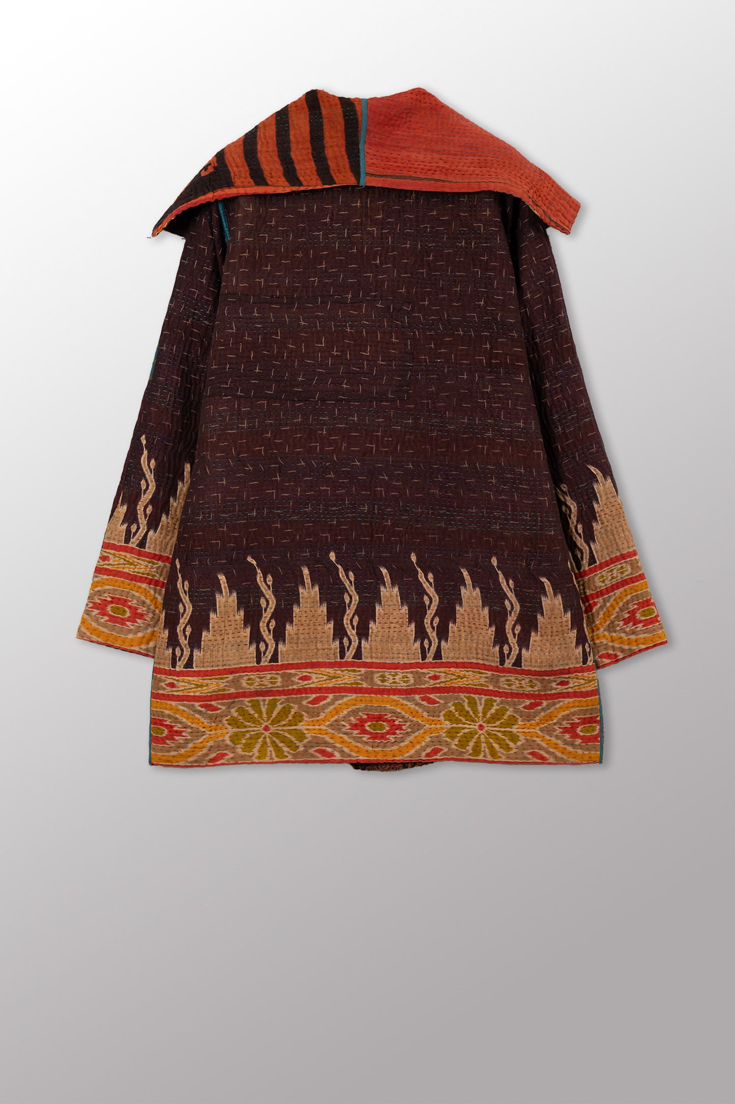 COTTON OVERDYE KANTHA POCKET JKT - ov4002-corg015a -