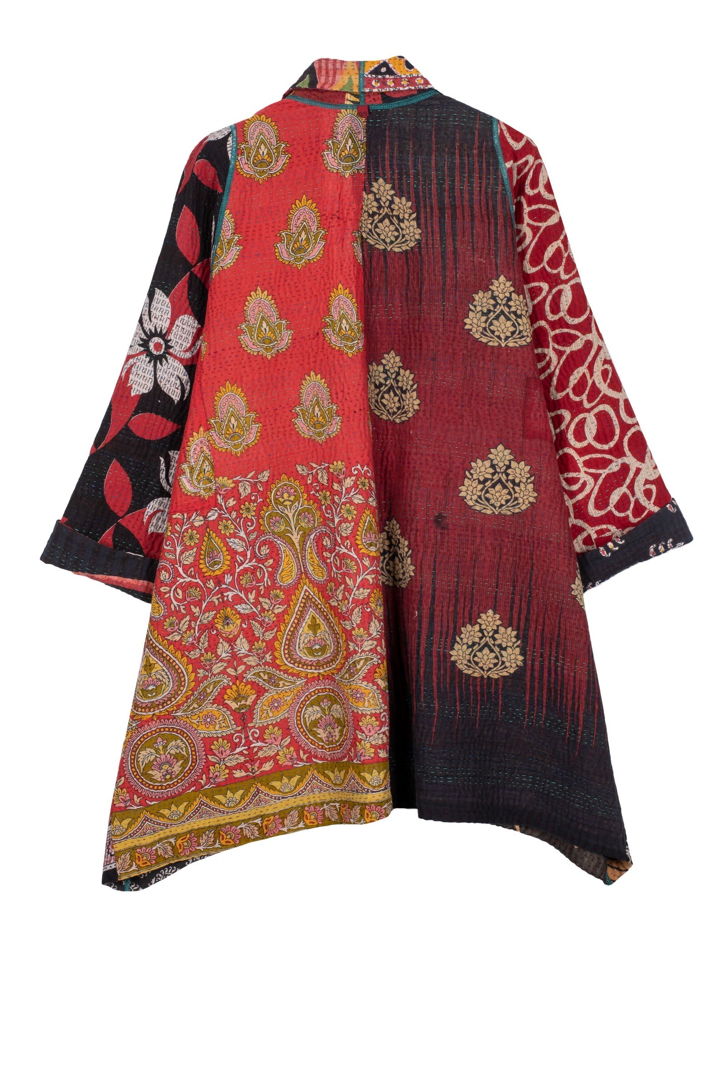 PUZZLE KANTHA A-LINE JKT - pz4003-red -