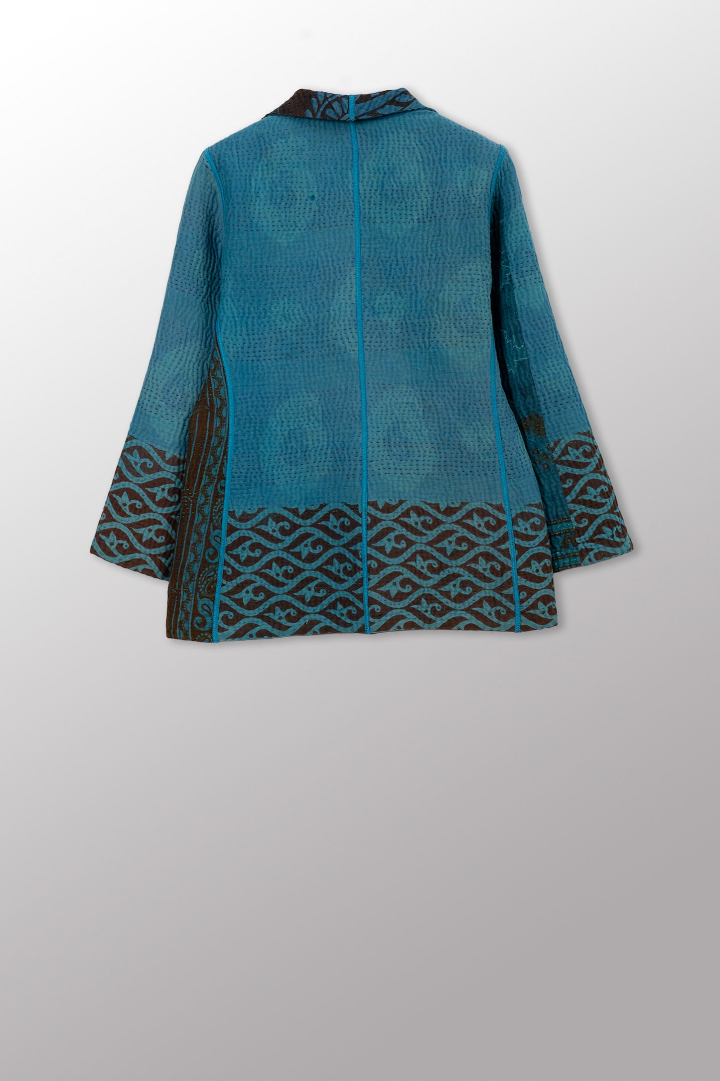 COTTON OVERDYE KANTHA SHORT JKT - ov4007-ctuq031s -