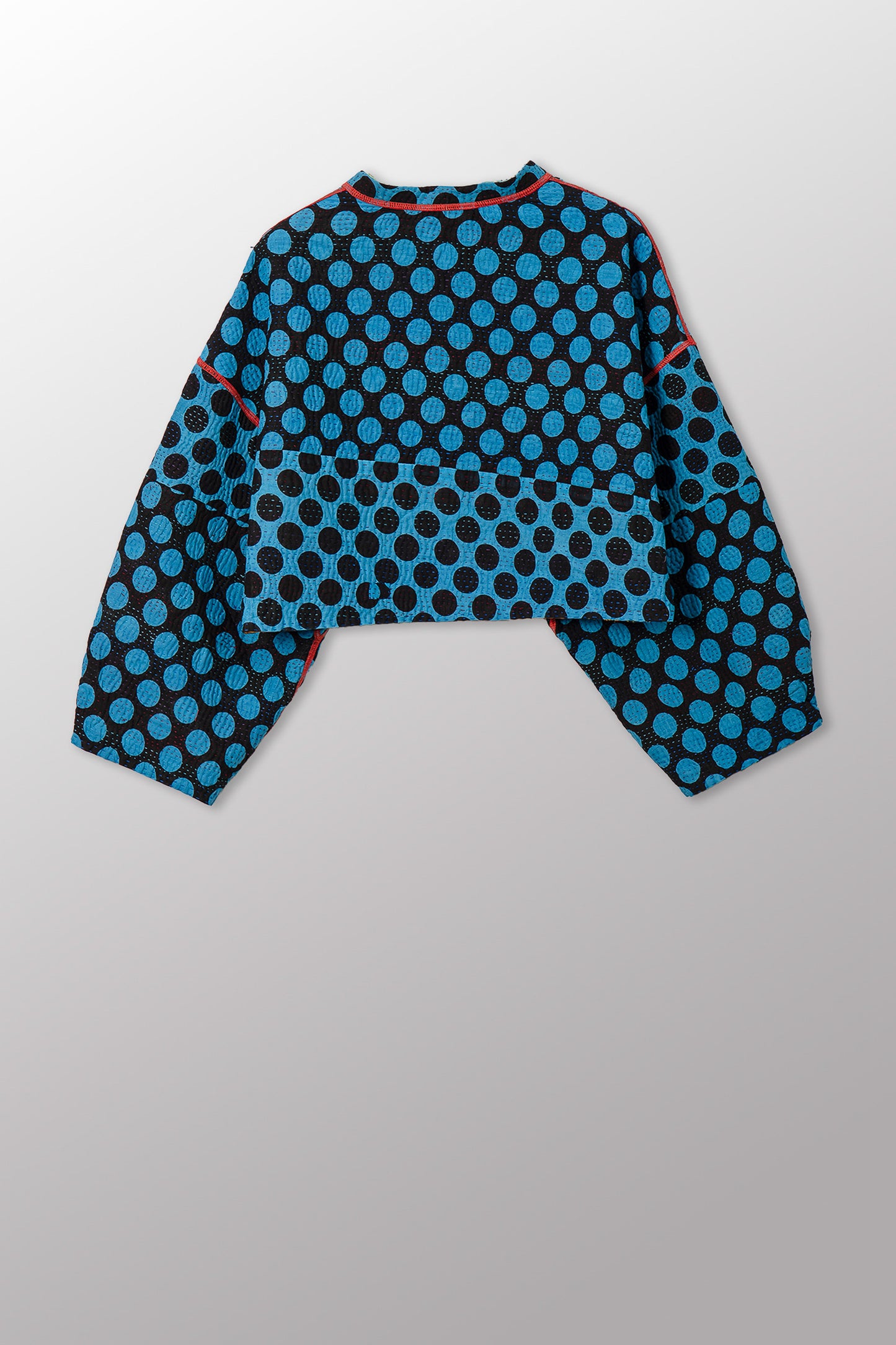 SFDG PRINT KANTHA SLEEVE JACKET - sf4090-mlt -