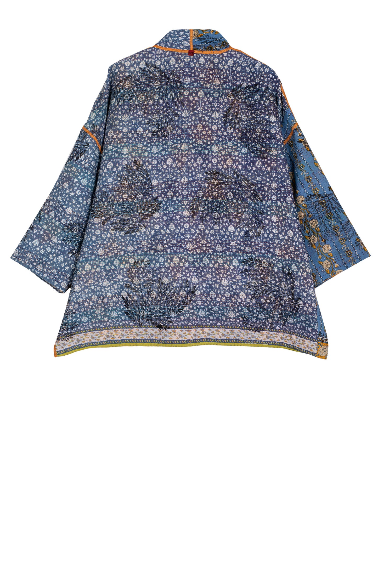 VINTAGE COTTON KANTHA MINI KIMONO JKT