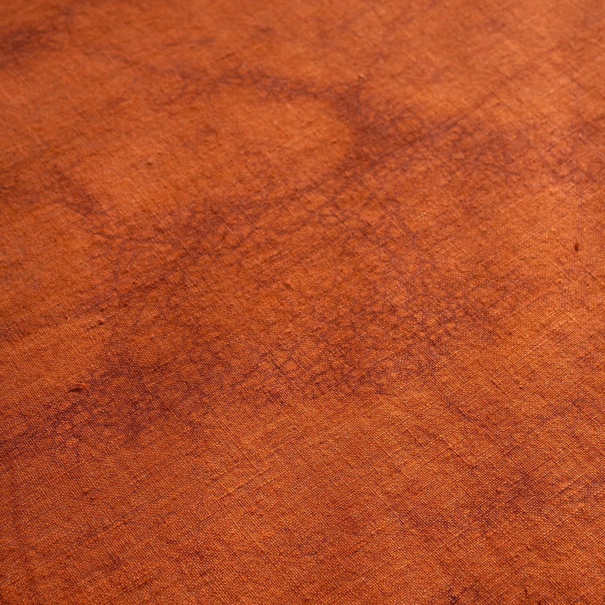 Linen Mud Dye  Kantha Utopia Table Cover