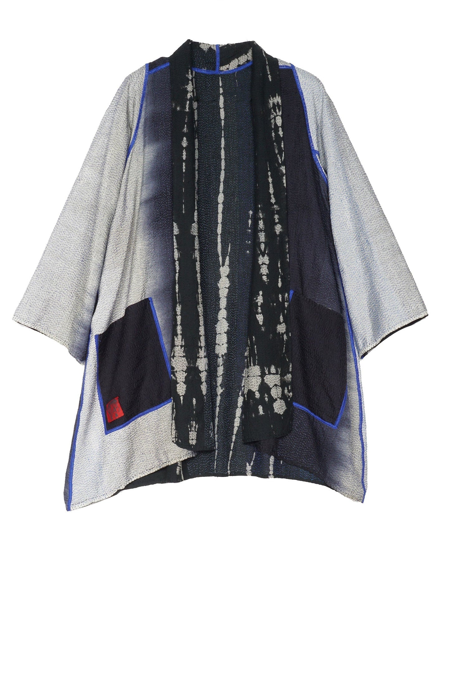 SERPENT PRINT KANTHA A-LINE JKT - sp2003-blk -