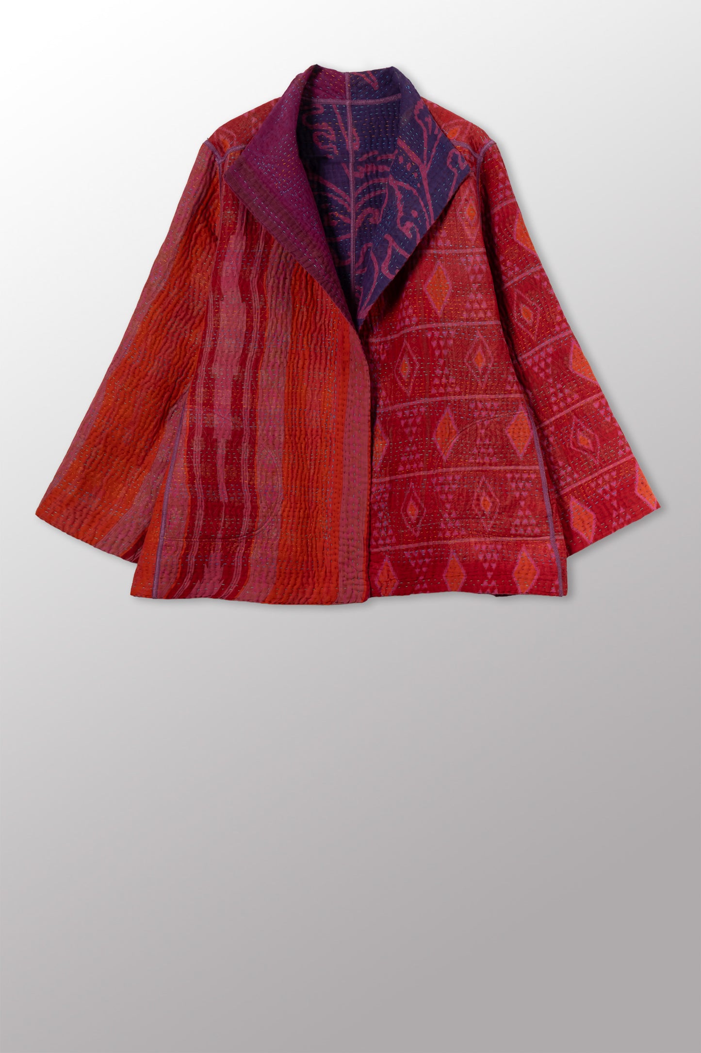 COTTON OVERDYE KANTHA SHORT JKT - ov4007-corg004w -