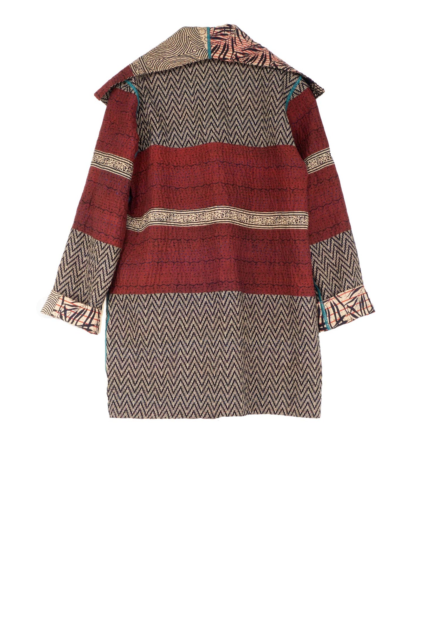 SOHO BAMBOO KANTHA POCKET JKT - bo4002-blk -