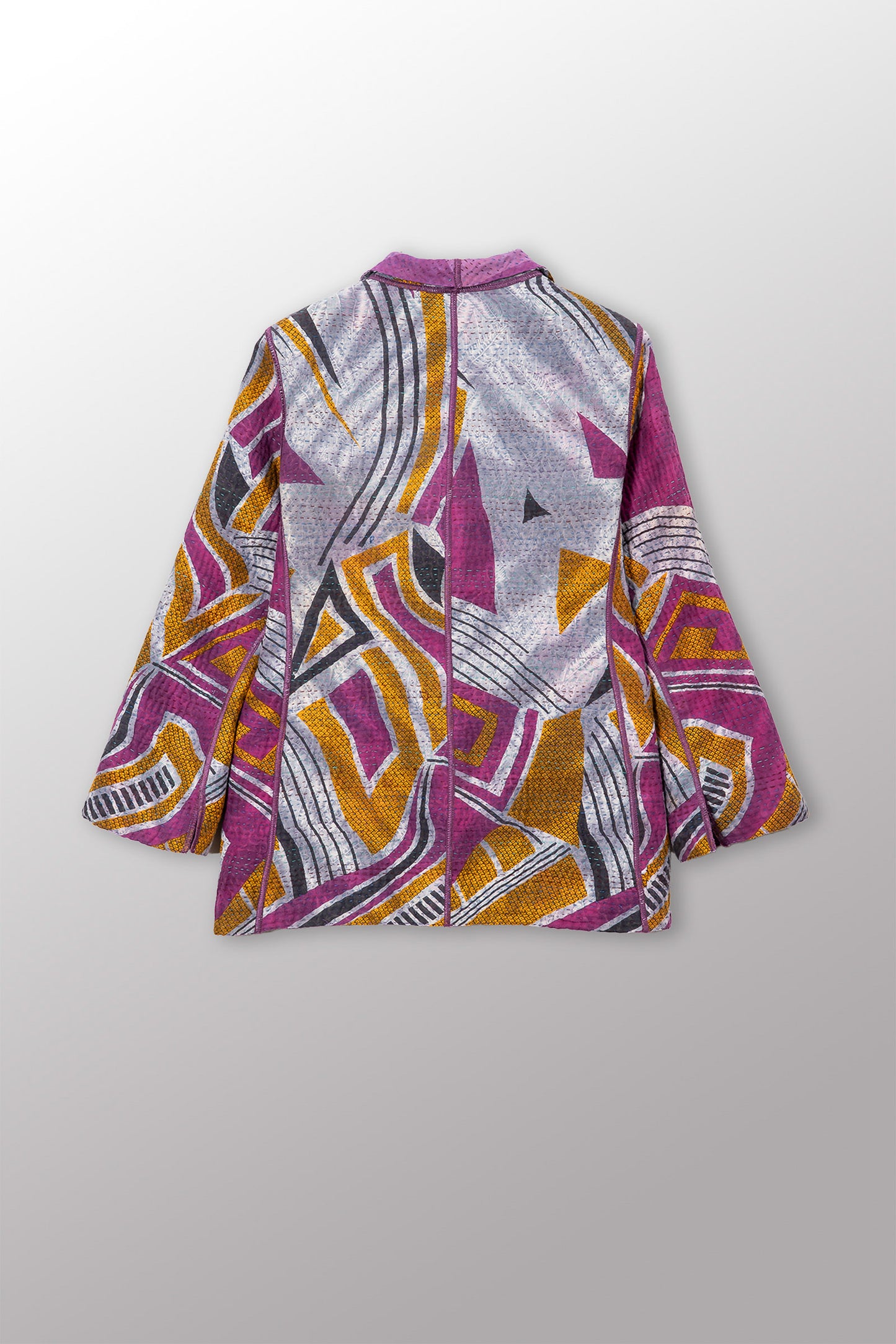 VINTAGE COTTON KANTHA SHORT JKT - cv4007-0343s -