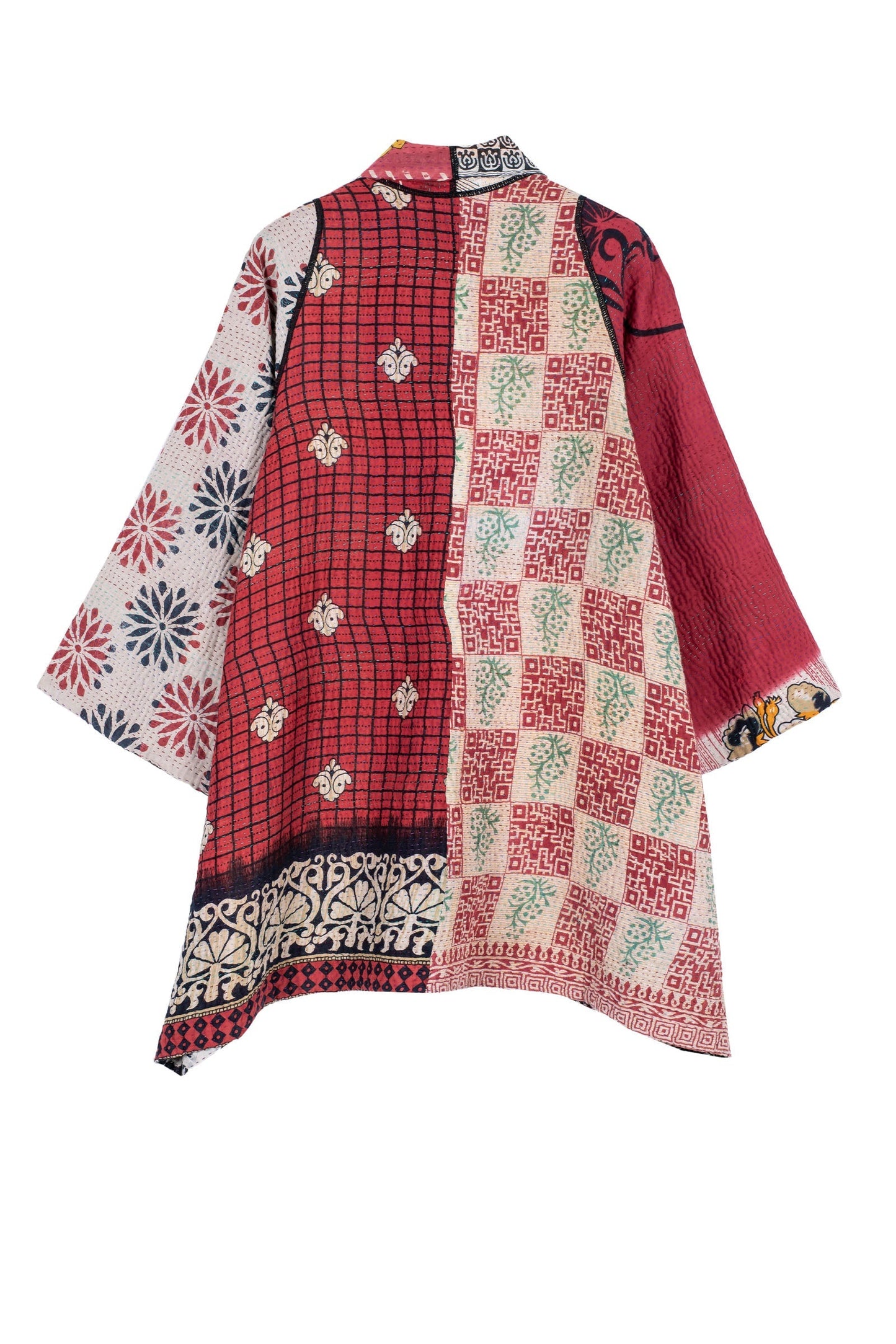 PUZZLE KANTHA A-LINE JKT - pz4003-red -