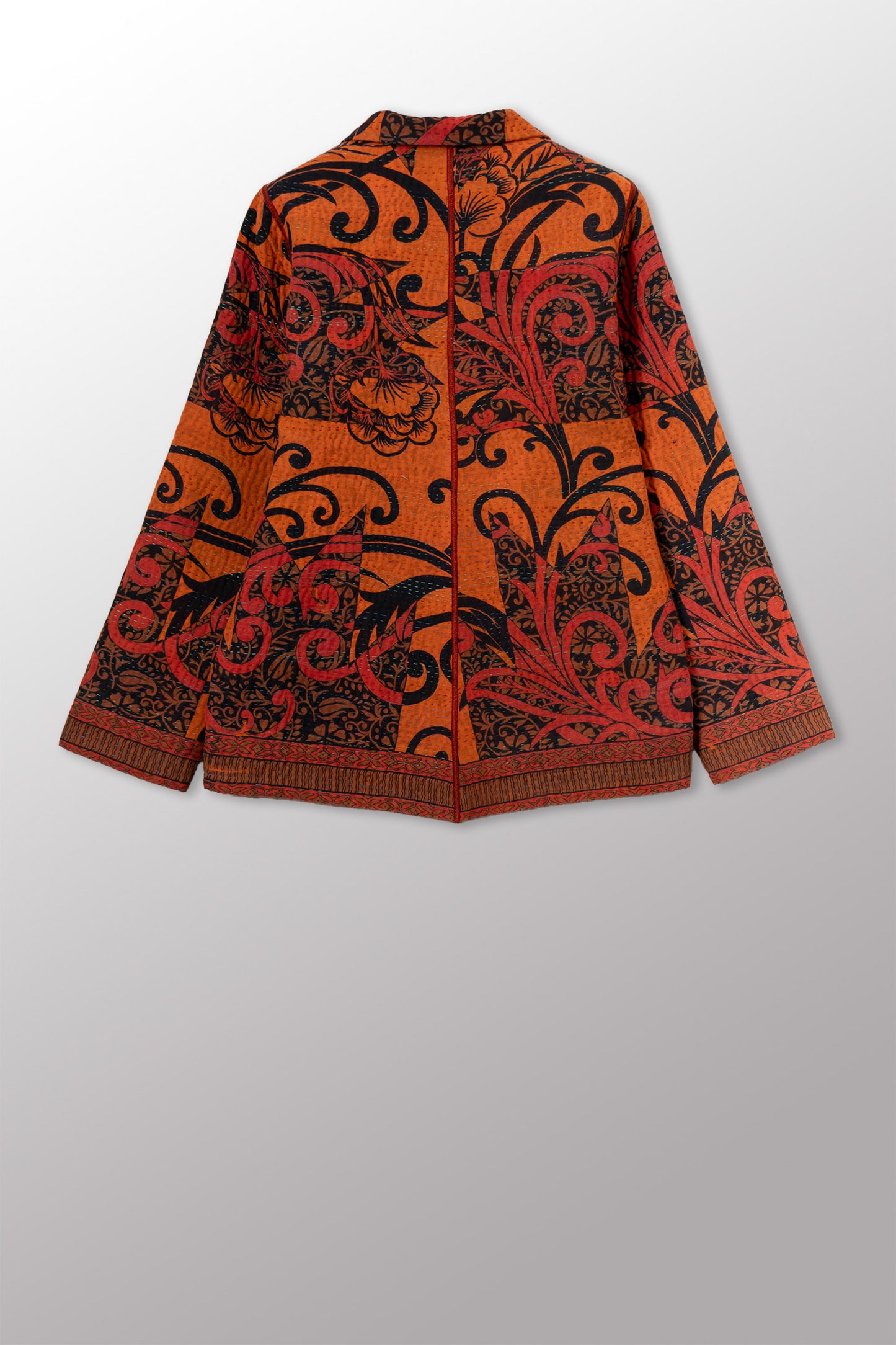COTTON OVERDYE KANTHA SIMPLE JKT - ov4022-corg001m -