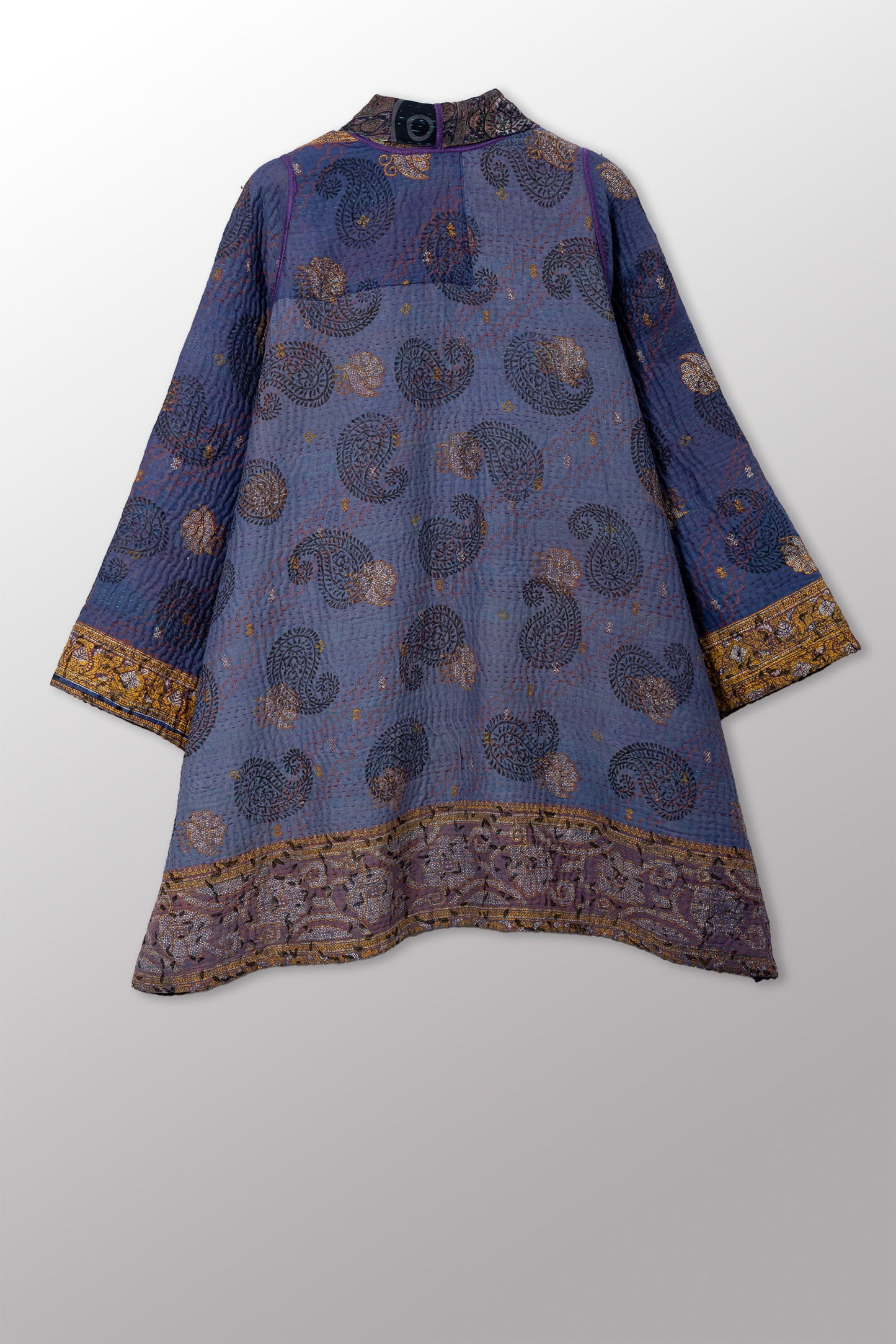 VINTAGE COTTON KANTHA A-LINE JKT - cv4003-0463a -