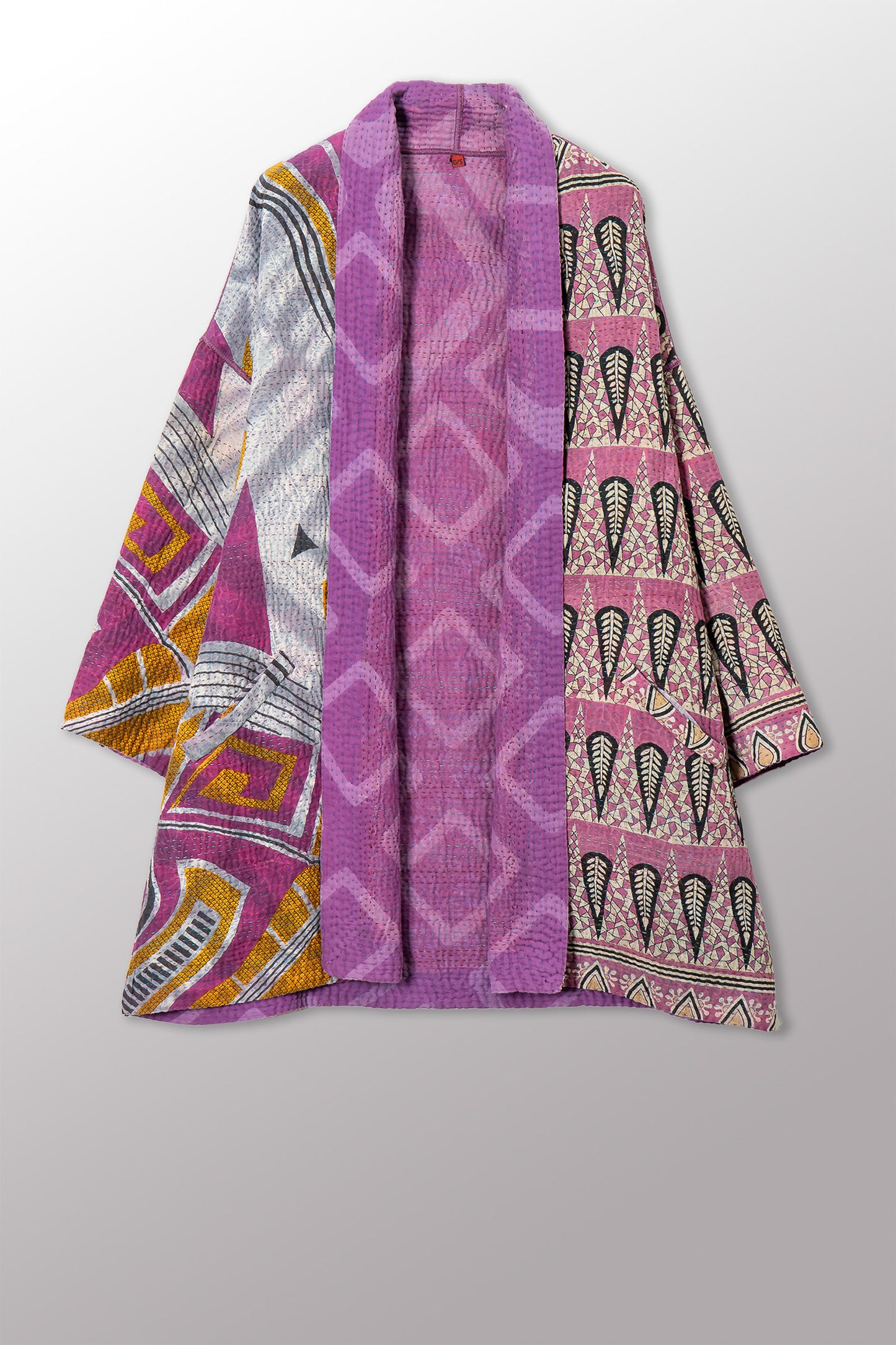 VINTAGE COTTON KANTHA HAORI JKT - cv4068-0022a -
