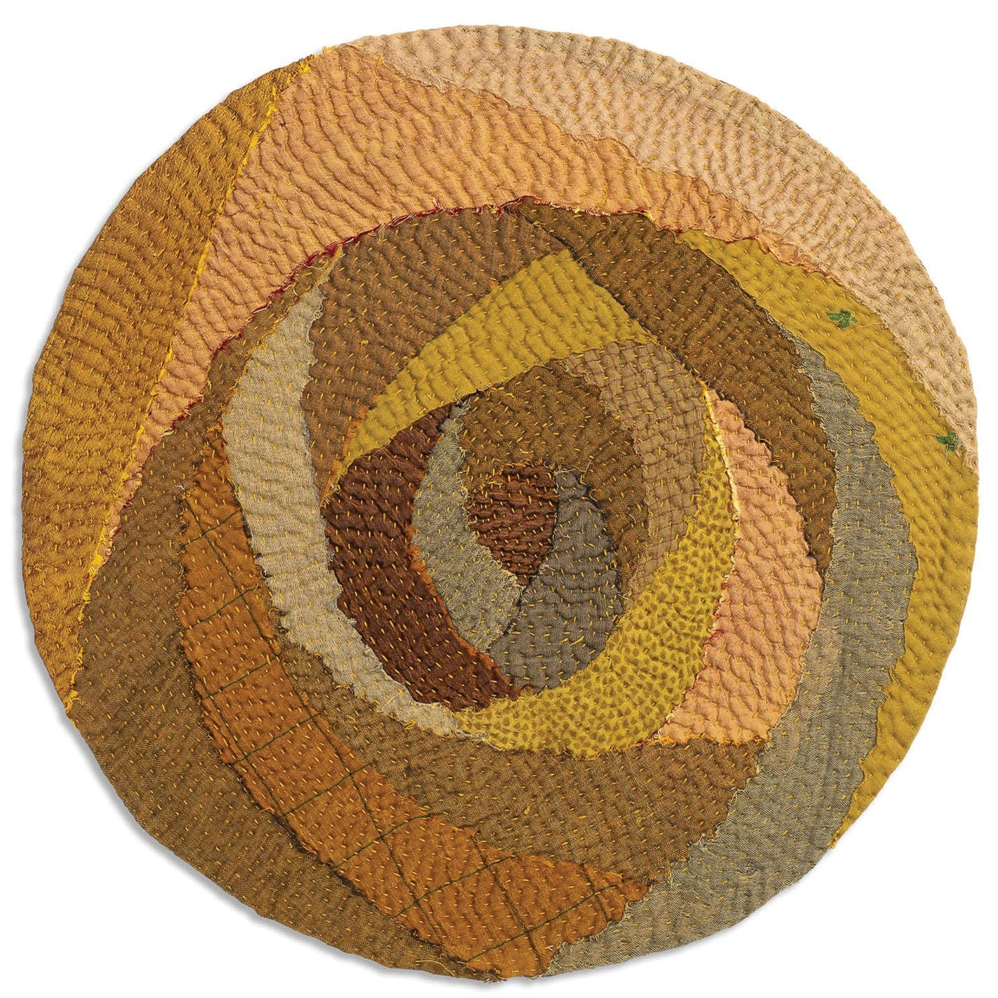 Umber Fray Patch  Rose Placemat (Set of 2)