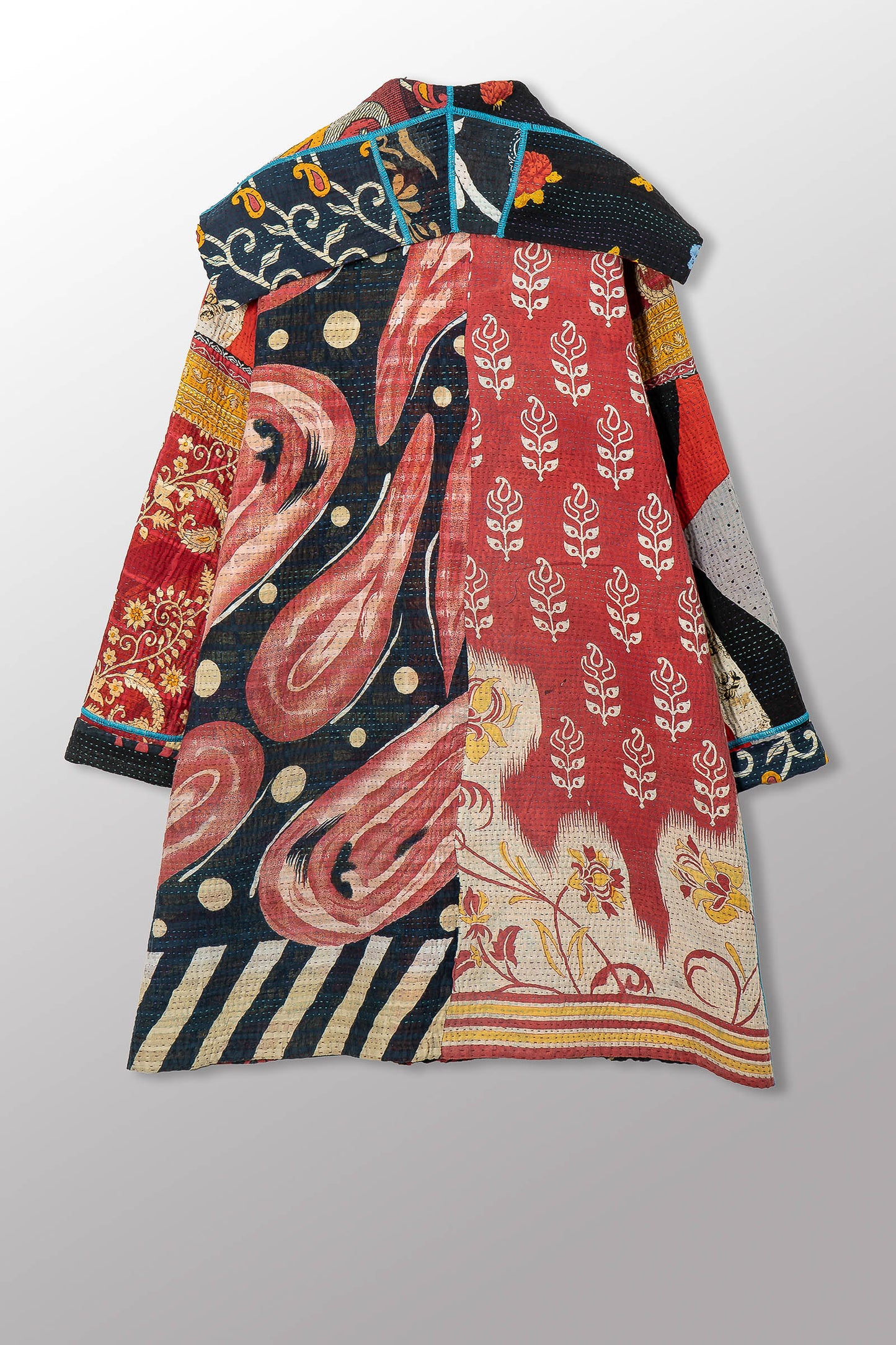 PUZZLE KANTHA POCKET MEDIUM COAT - pz4316-0003m -