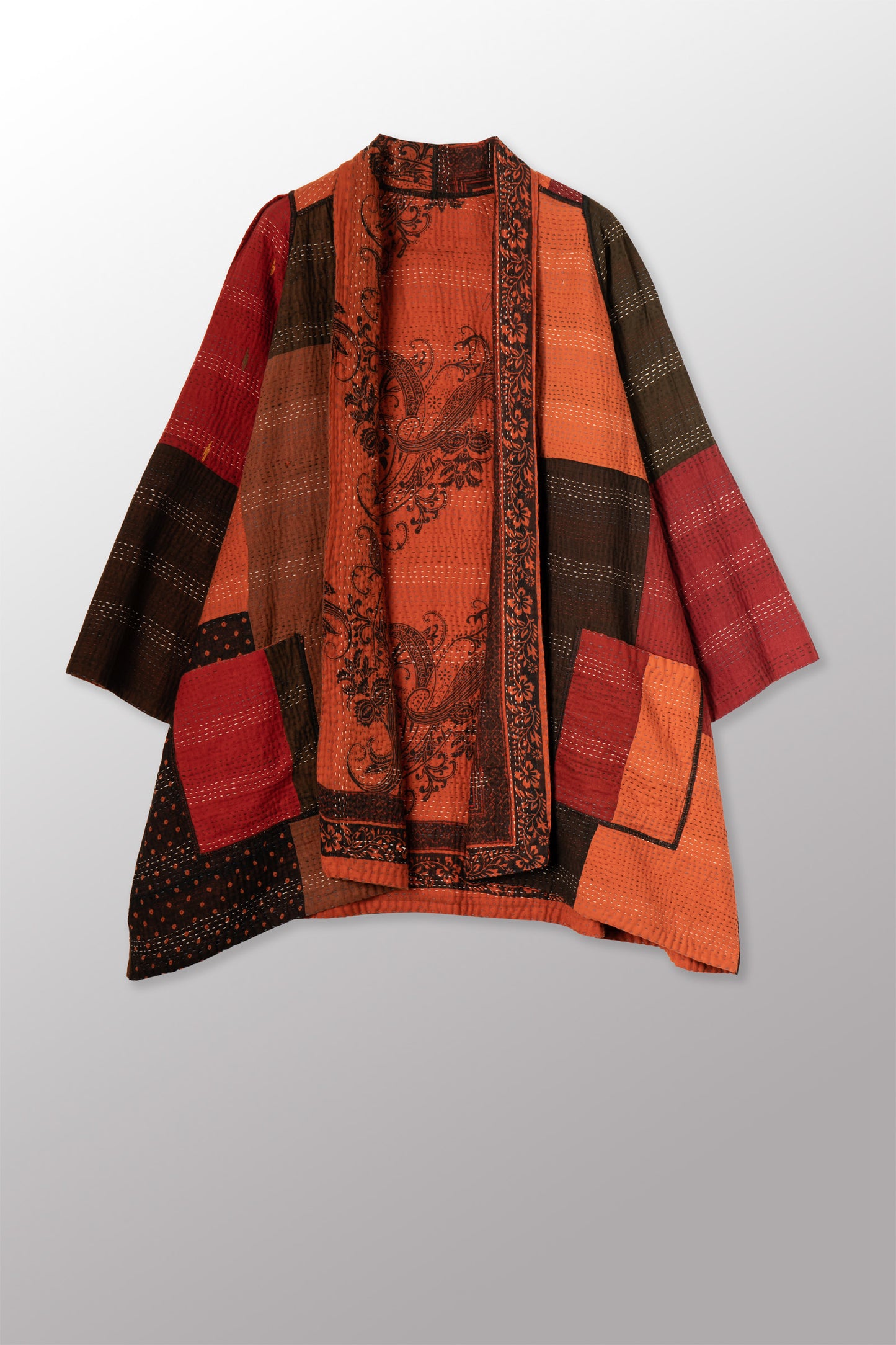 PAISLEY & PATCH KANTHA A-LINE JKT - py4003-org -