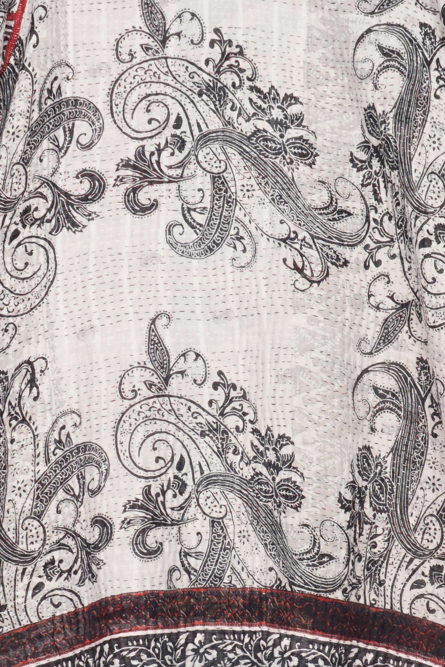 PAISLEY & PATCH KANTHA A-LINE JKT - py4003-wht -