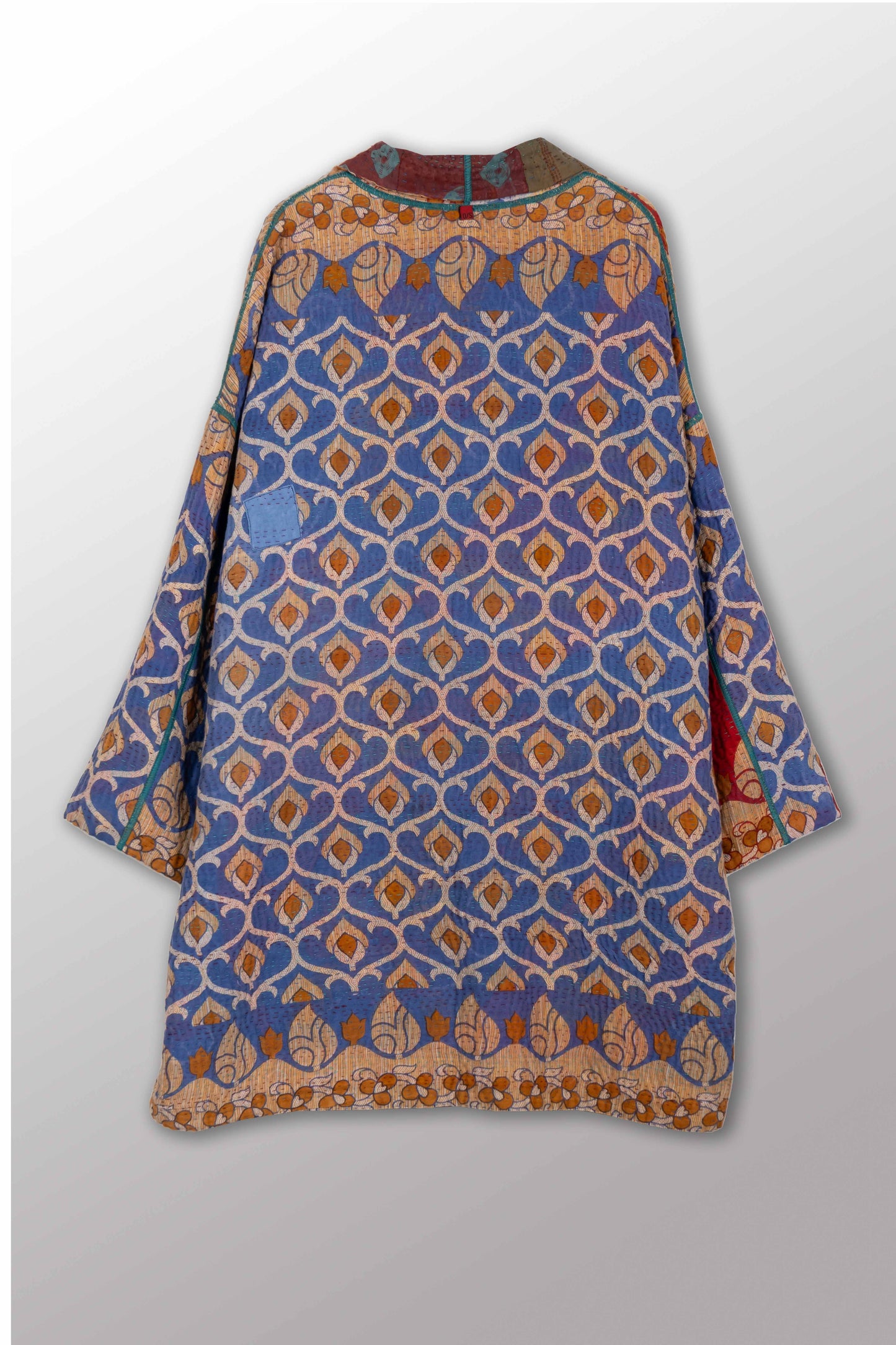 VINTAGE COTTON KANTHA HAORI JKT - cv4068-0016a -