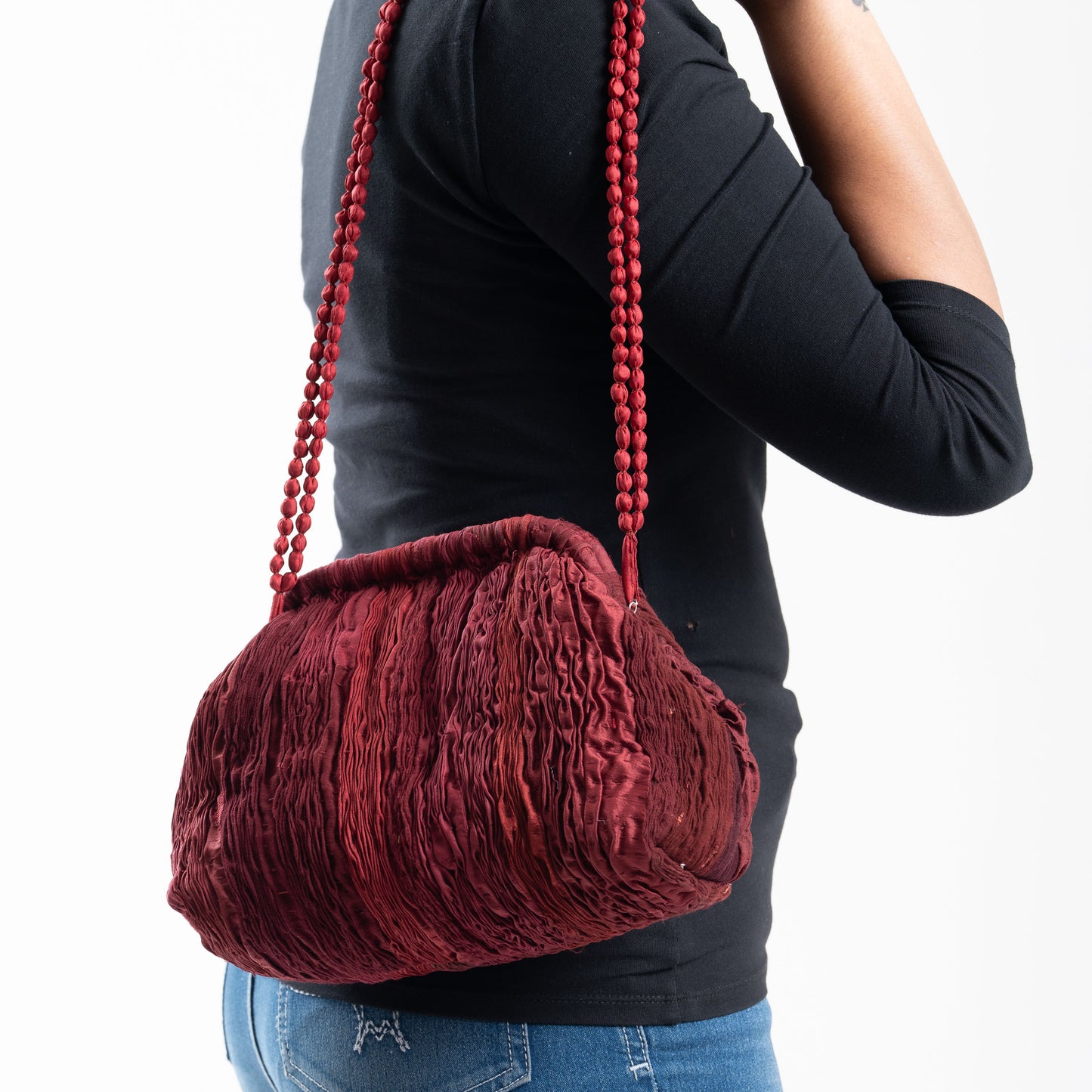 CLUTCH BAG RED