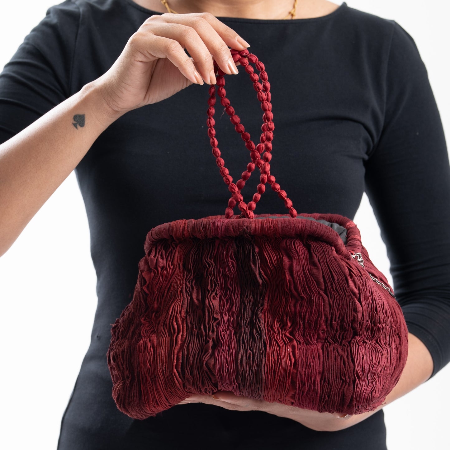 CLUTCH BAG RED