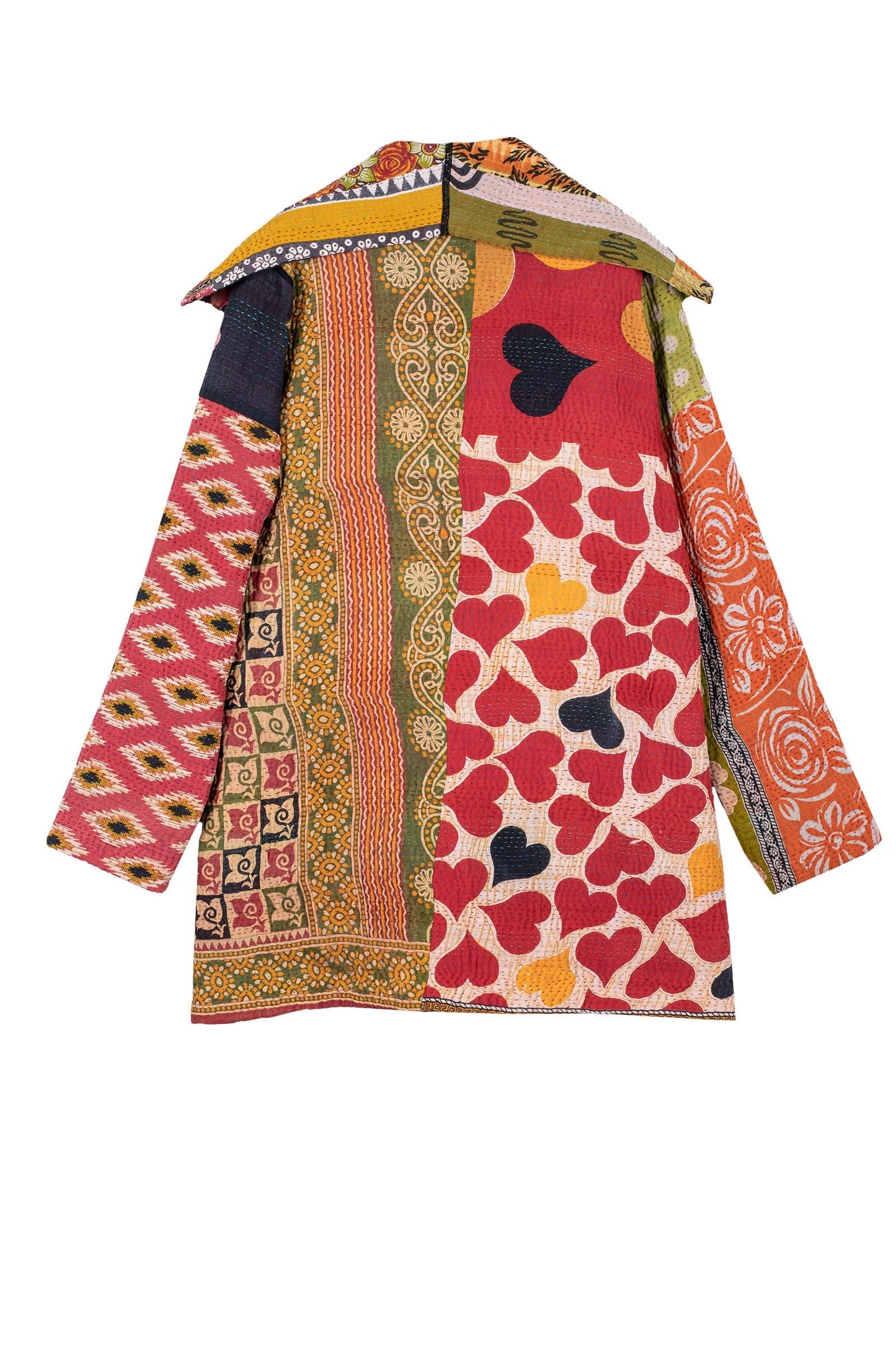 PUZZLE KANTHA POCKET JKT - pz4002-grn -