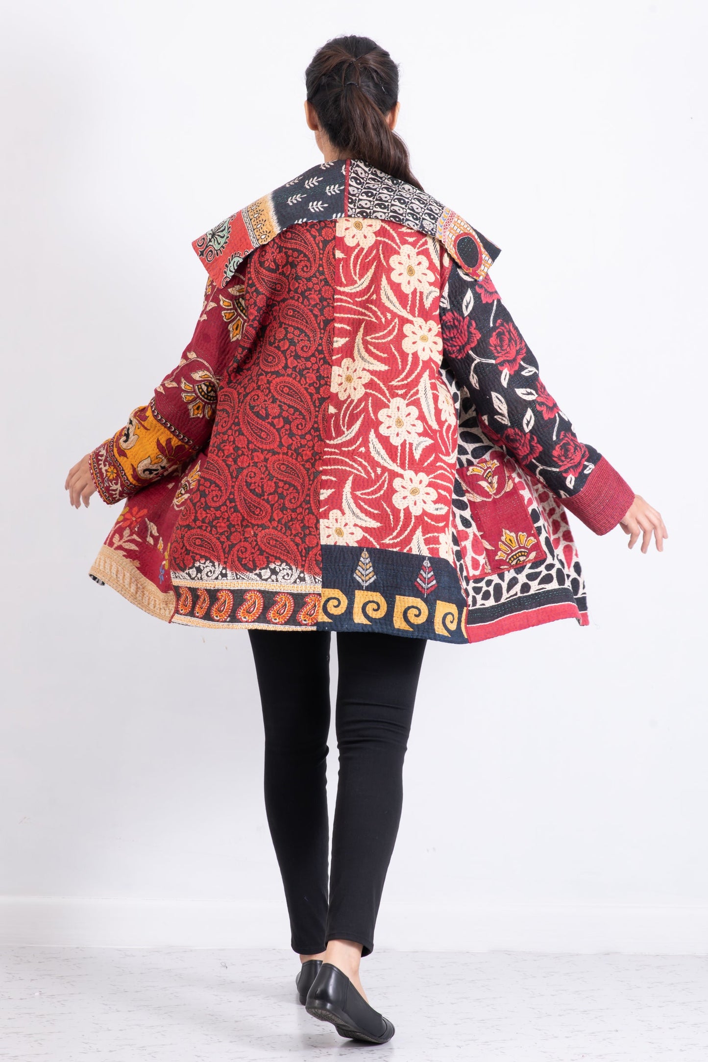 PUZZLE KANTHA POCKET JKT - pz4002-red -