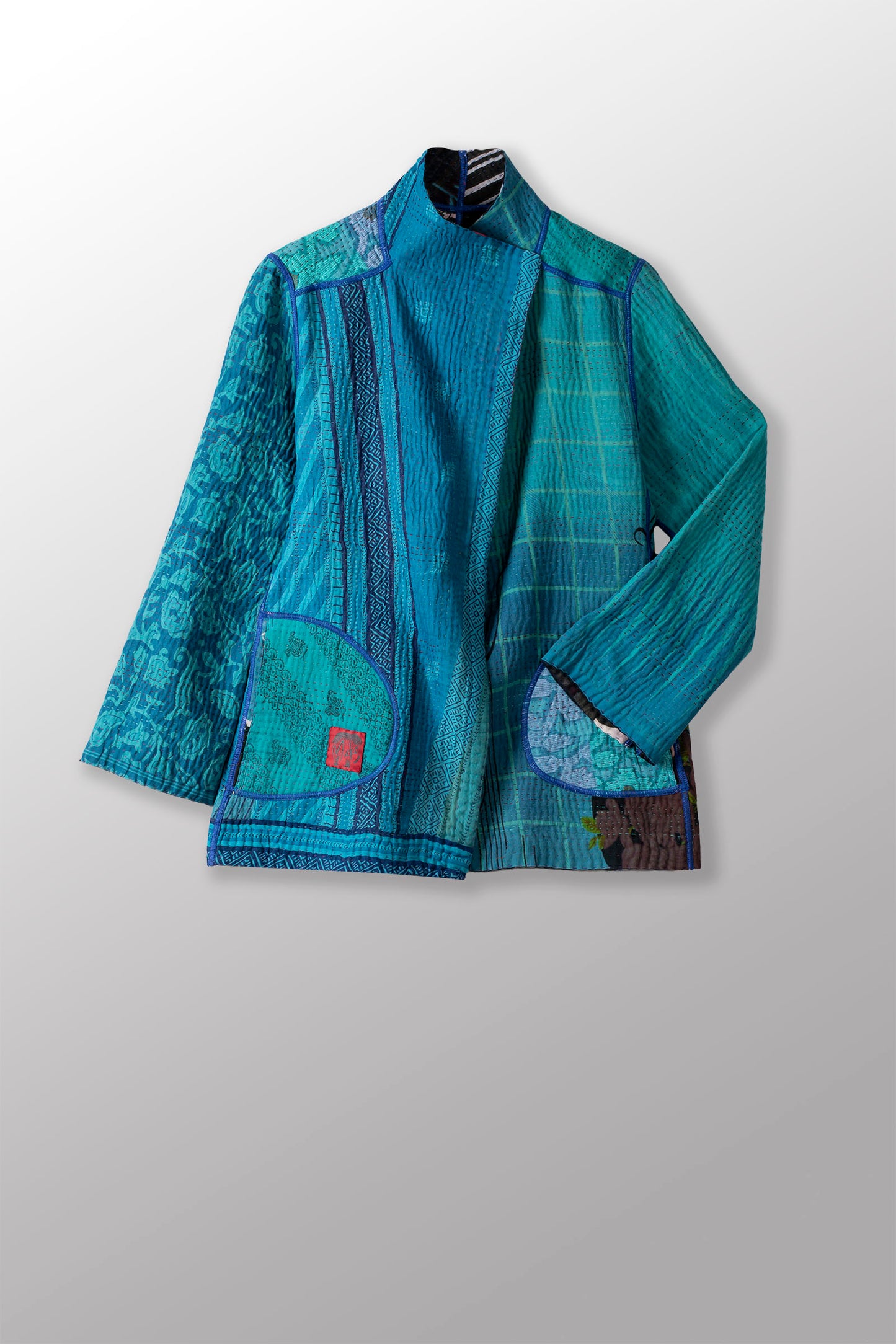 PUZZLE KANTHA SHORT JKT - pz4007-blu -