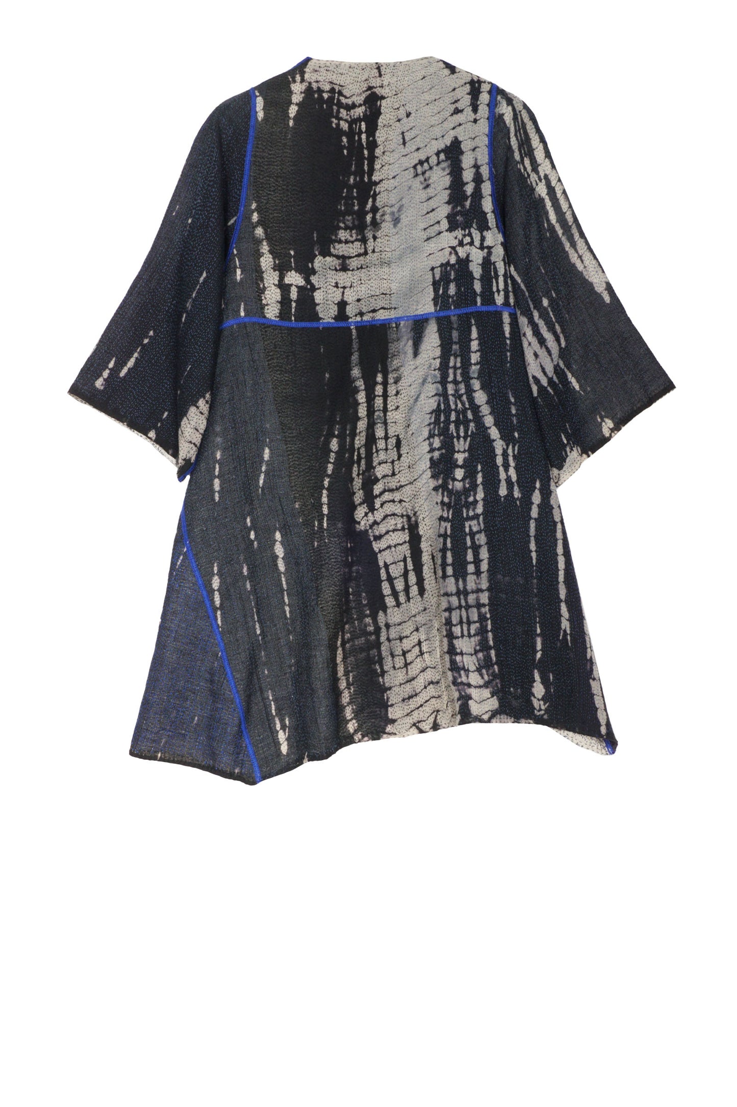 SERPENT PRINT KANTHA WRAP JKT - sp2031-blk -