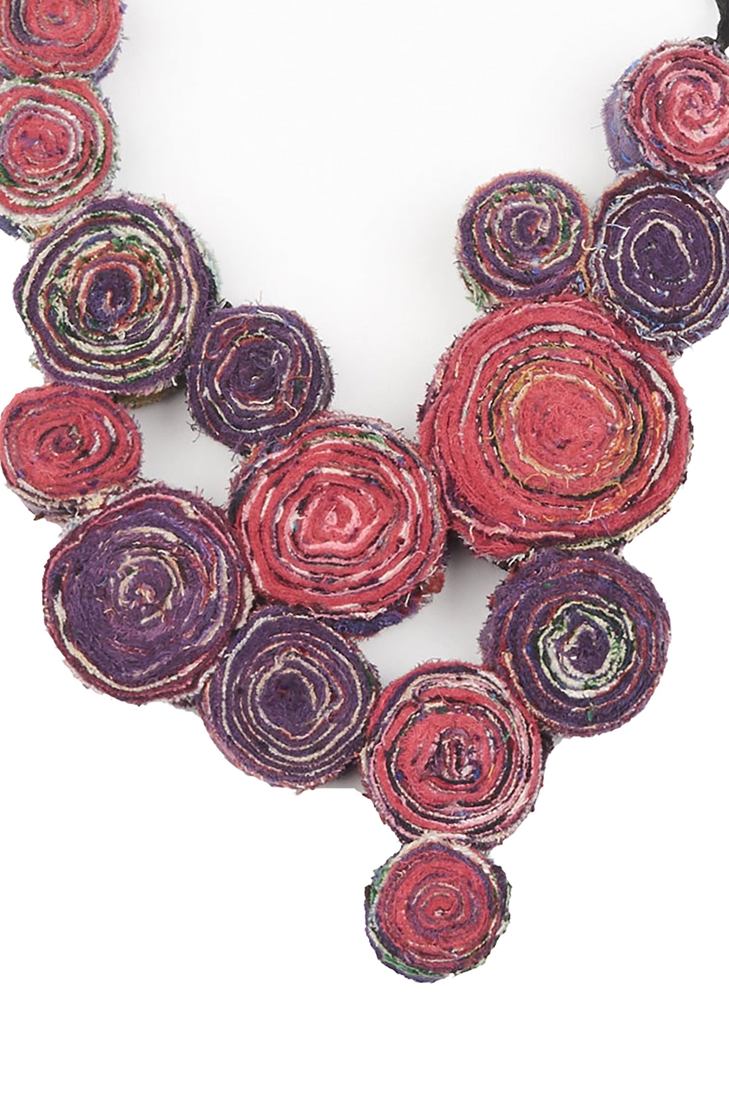 VINTAGE COTTON KANTHA EDDY SHORT NECKLACE